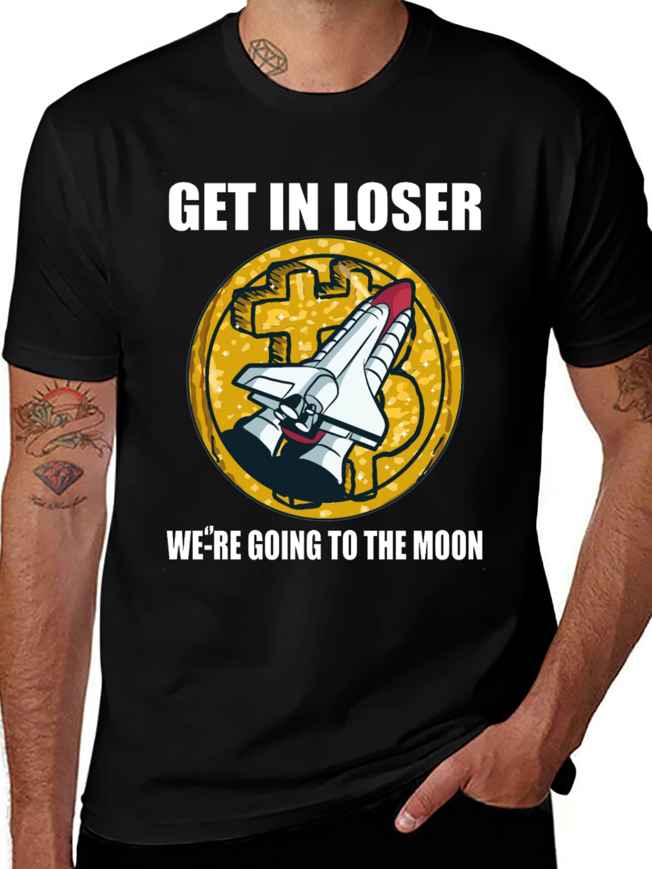 Get In Loser Moon T-Shirt