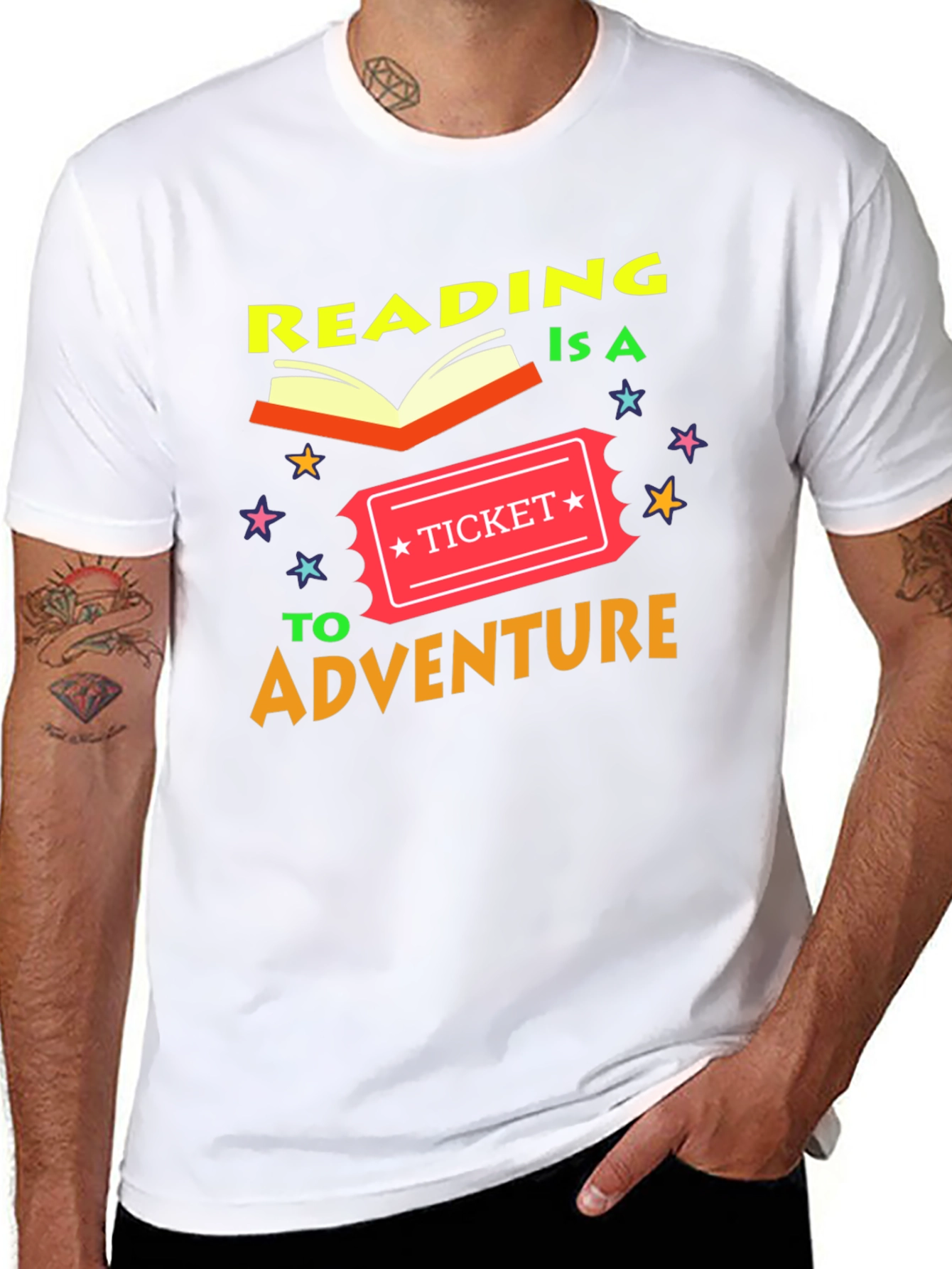 Reading is a Ticket to Adventure T-Shirt