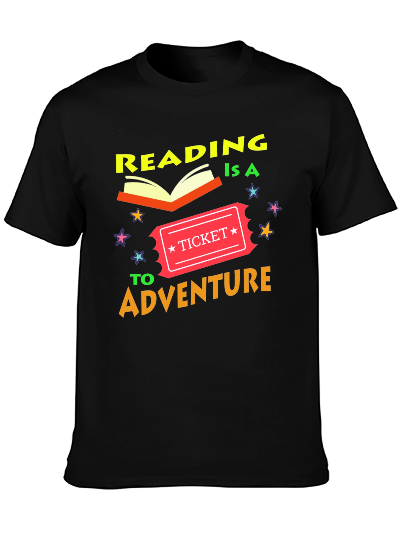 Reading is a Ticket to Adventure T-Shirt