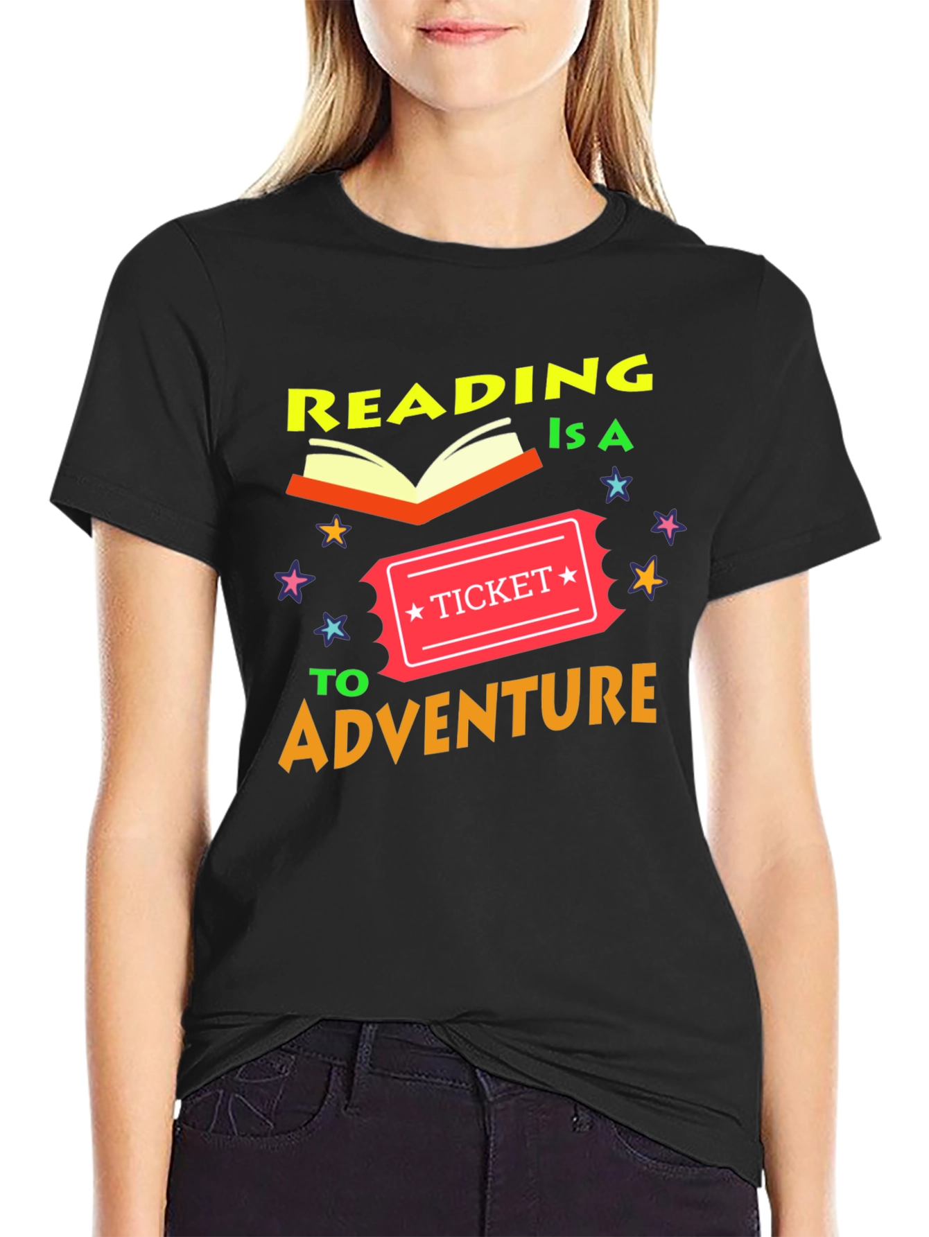 Reading is a Ticket to Adventure T-Shirt