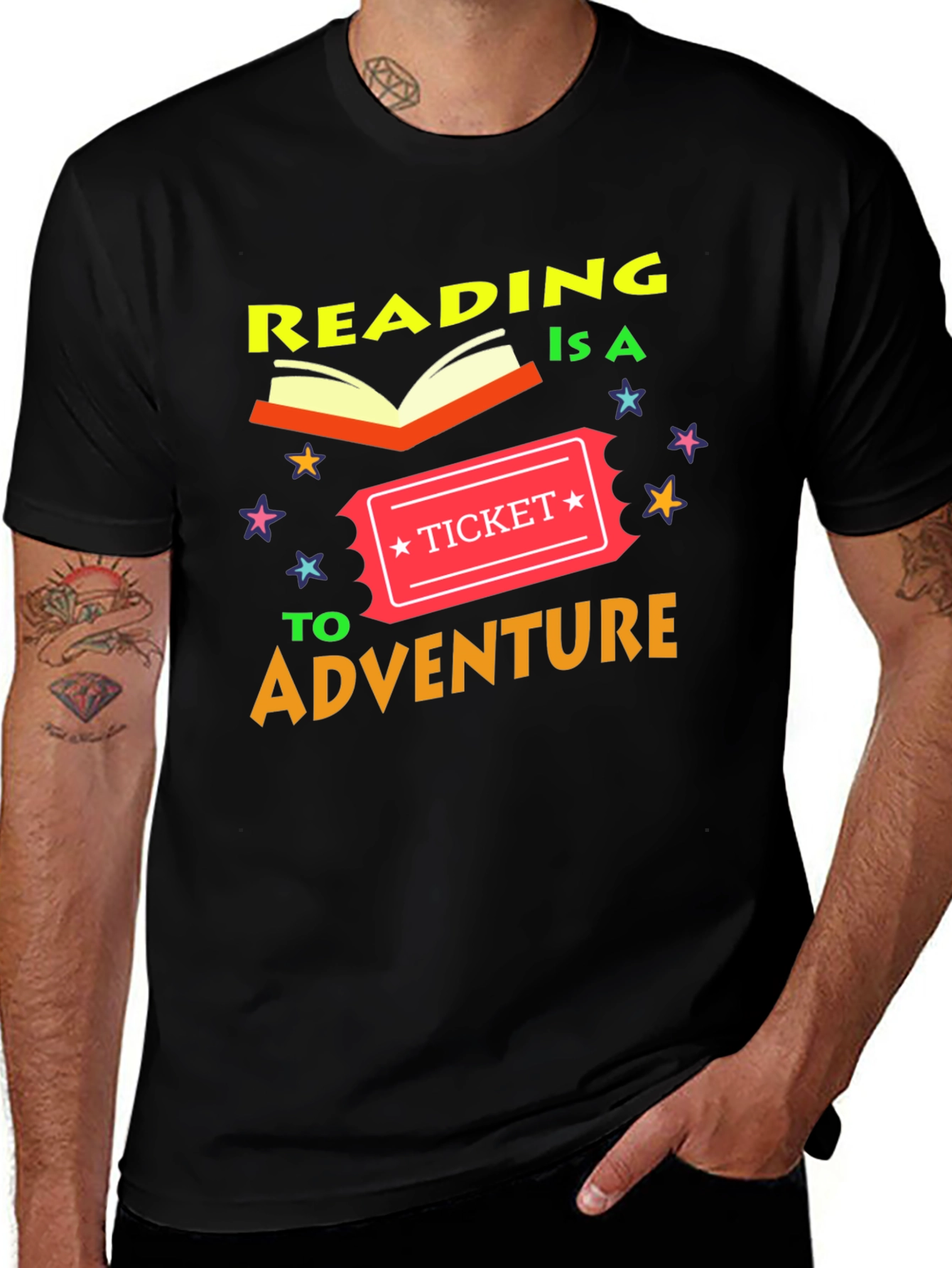 Reading is a Ticket to Adventure T-Shirt