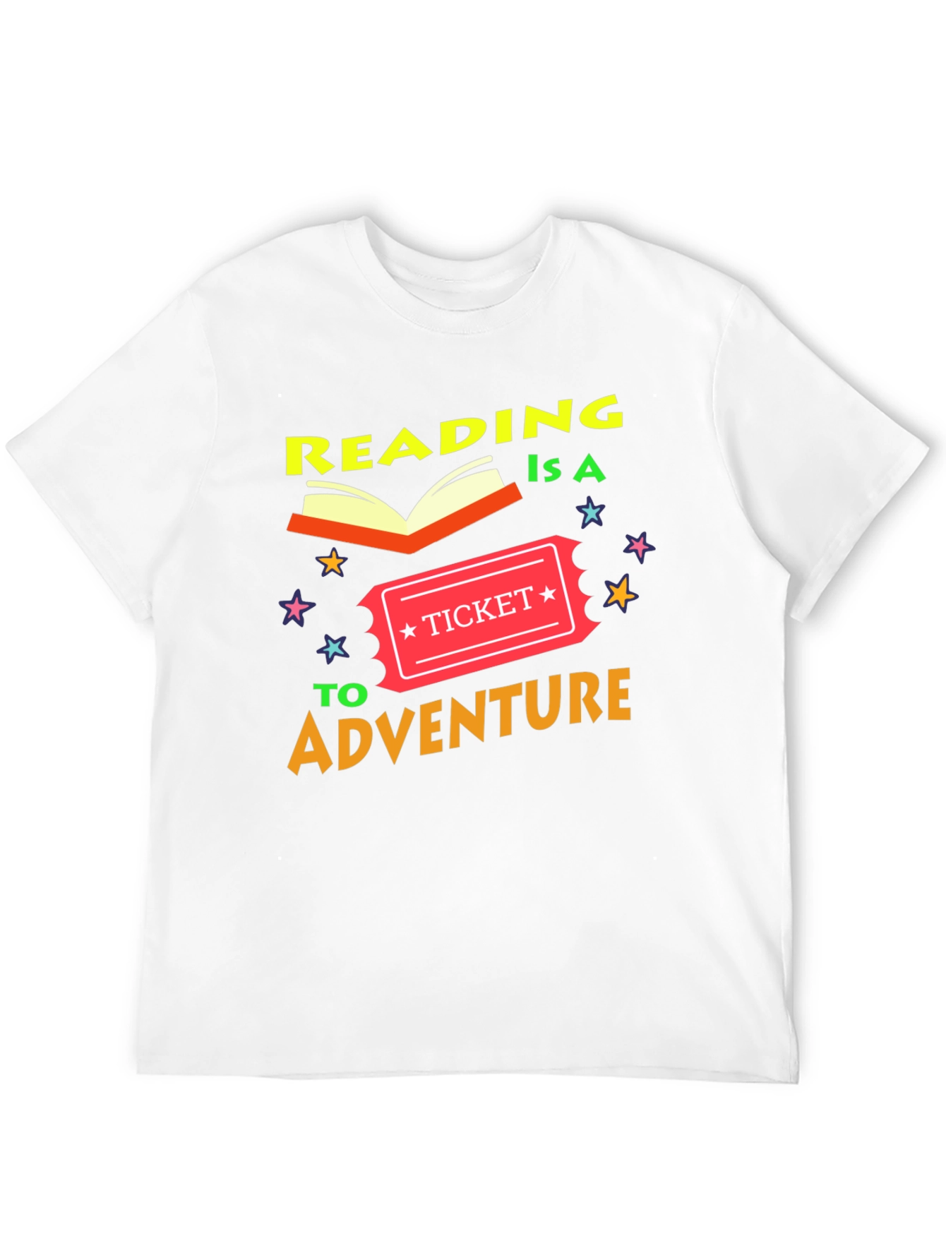 Reading is a Ticket to Adventure T-Shirt