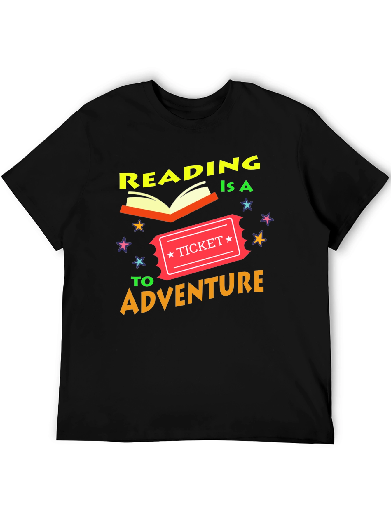 Reading is a Ticket to Adventure T-Shirt