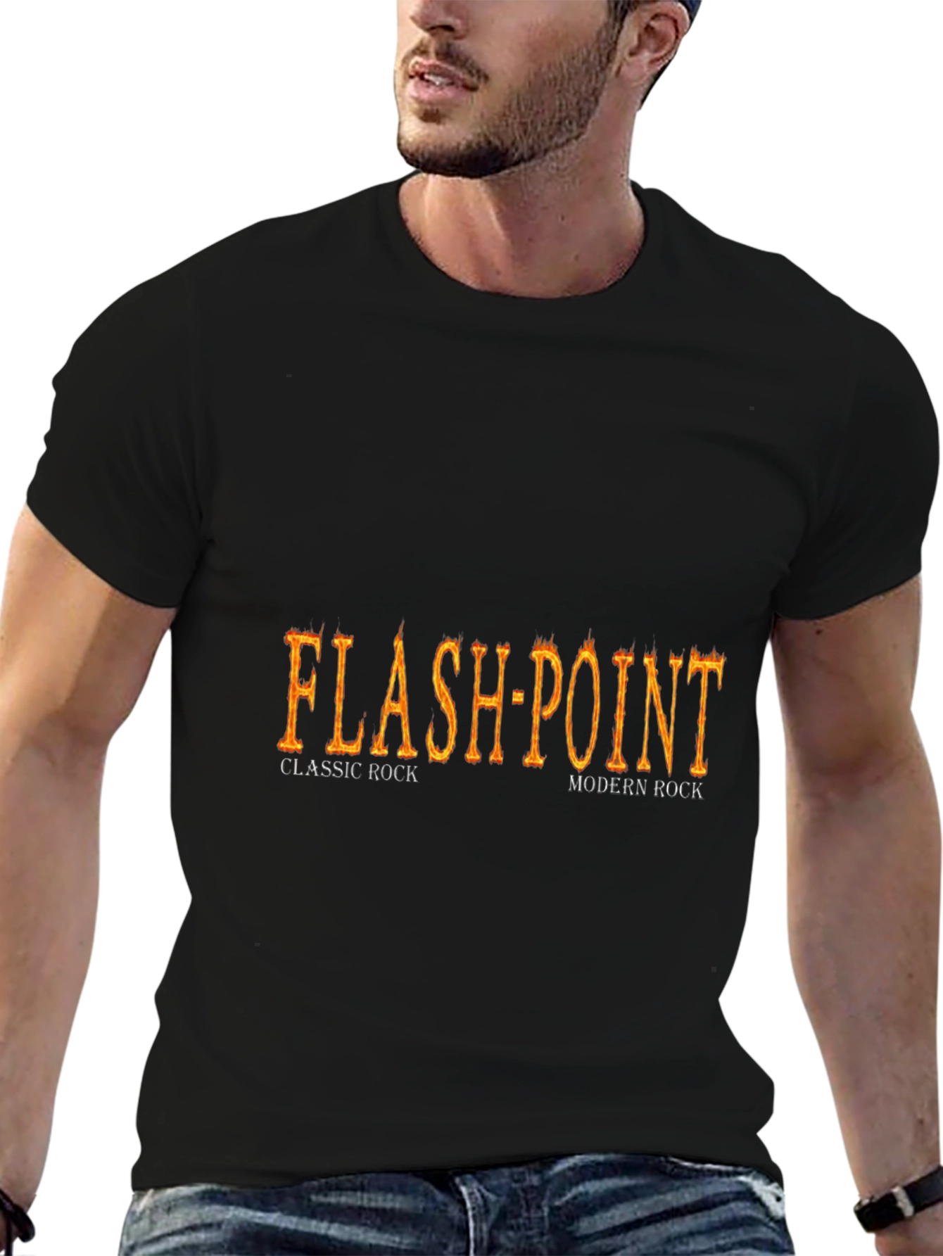Flash-Point Classic & Modern Rock Graphic T-Shirt
