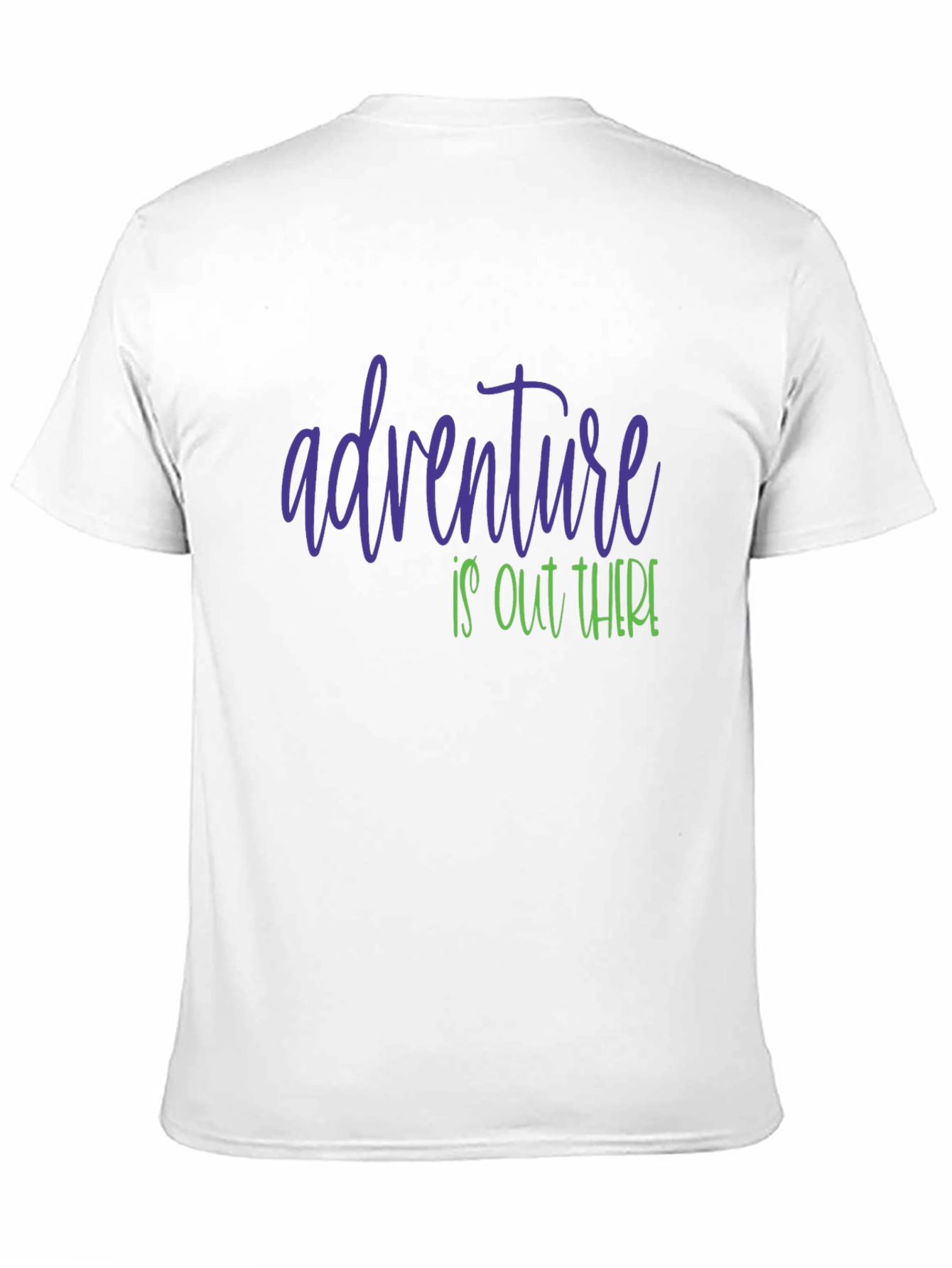 Adventure Awaits Graphic Tee - Soft Black T-Shirt
