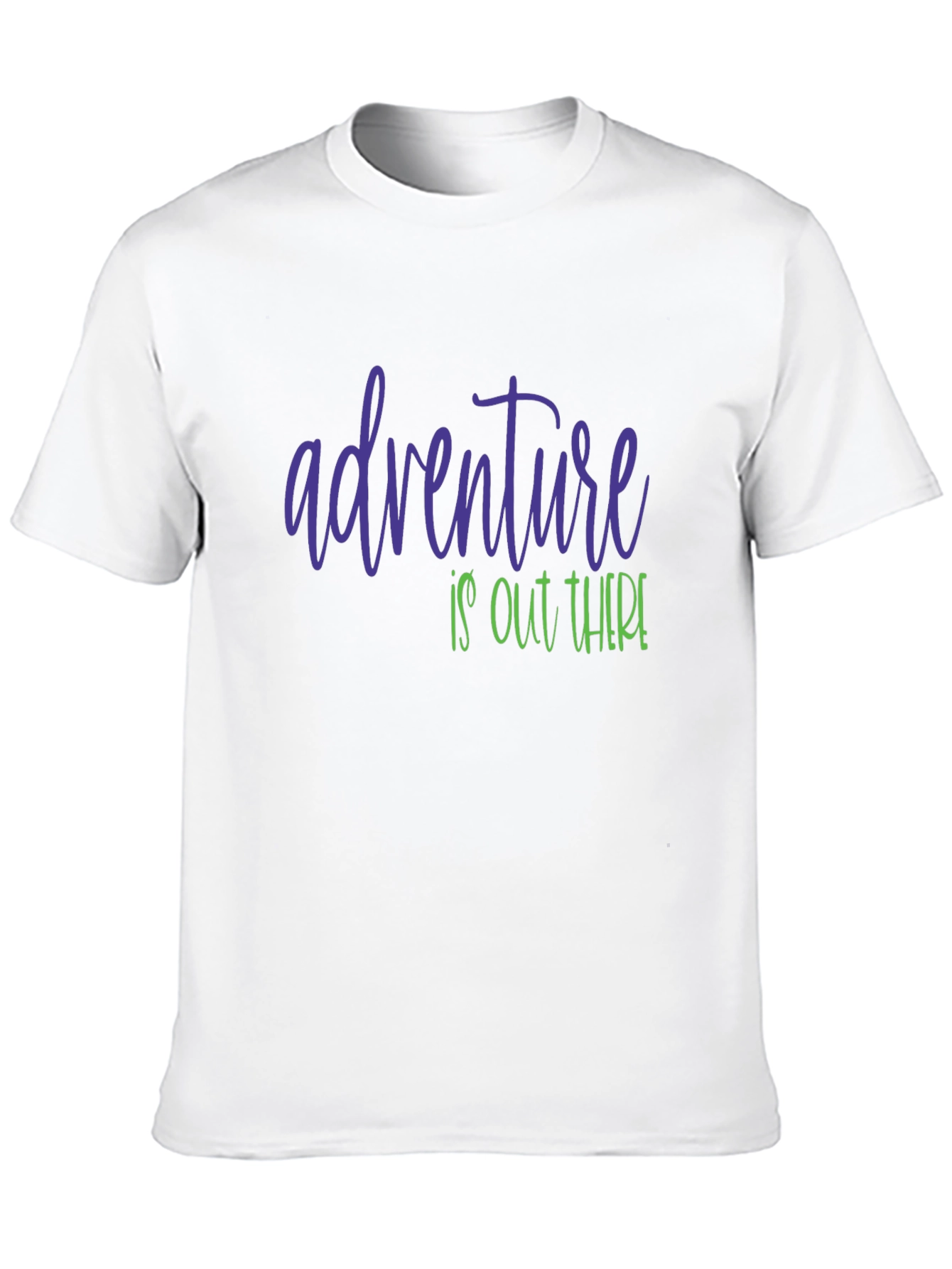 Adventure Awaits Graphic Tee - Soft Black T-Shirt