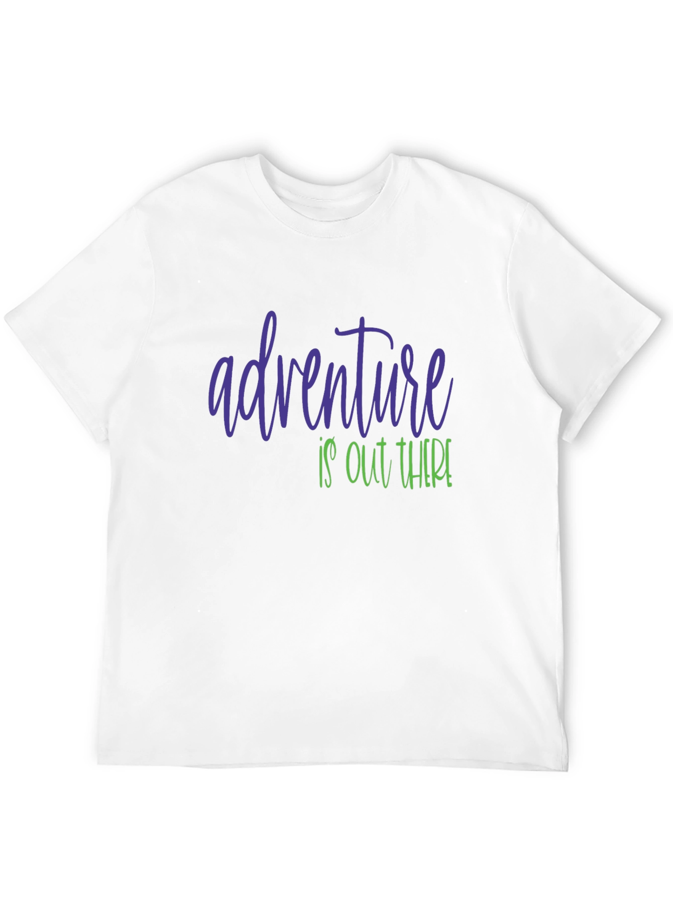 Adventure Awaits Graphic Tee - Soft Black T-Shirt