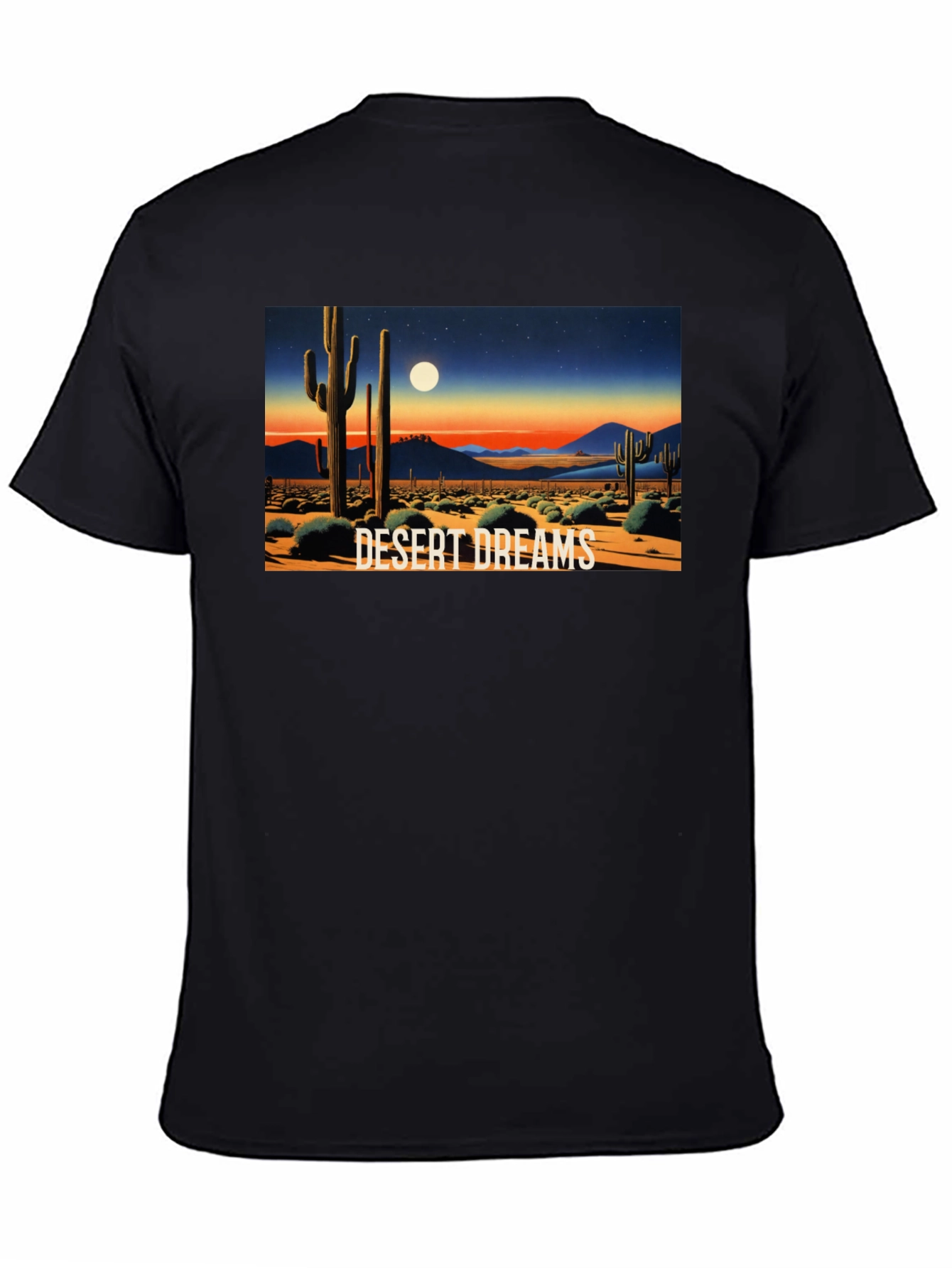 Desert Dreams Graphic Tee - Black