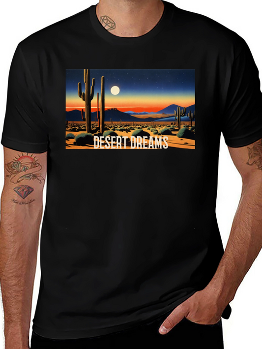 Desert Dreams Graphic Tee - Black