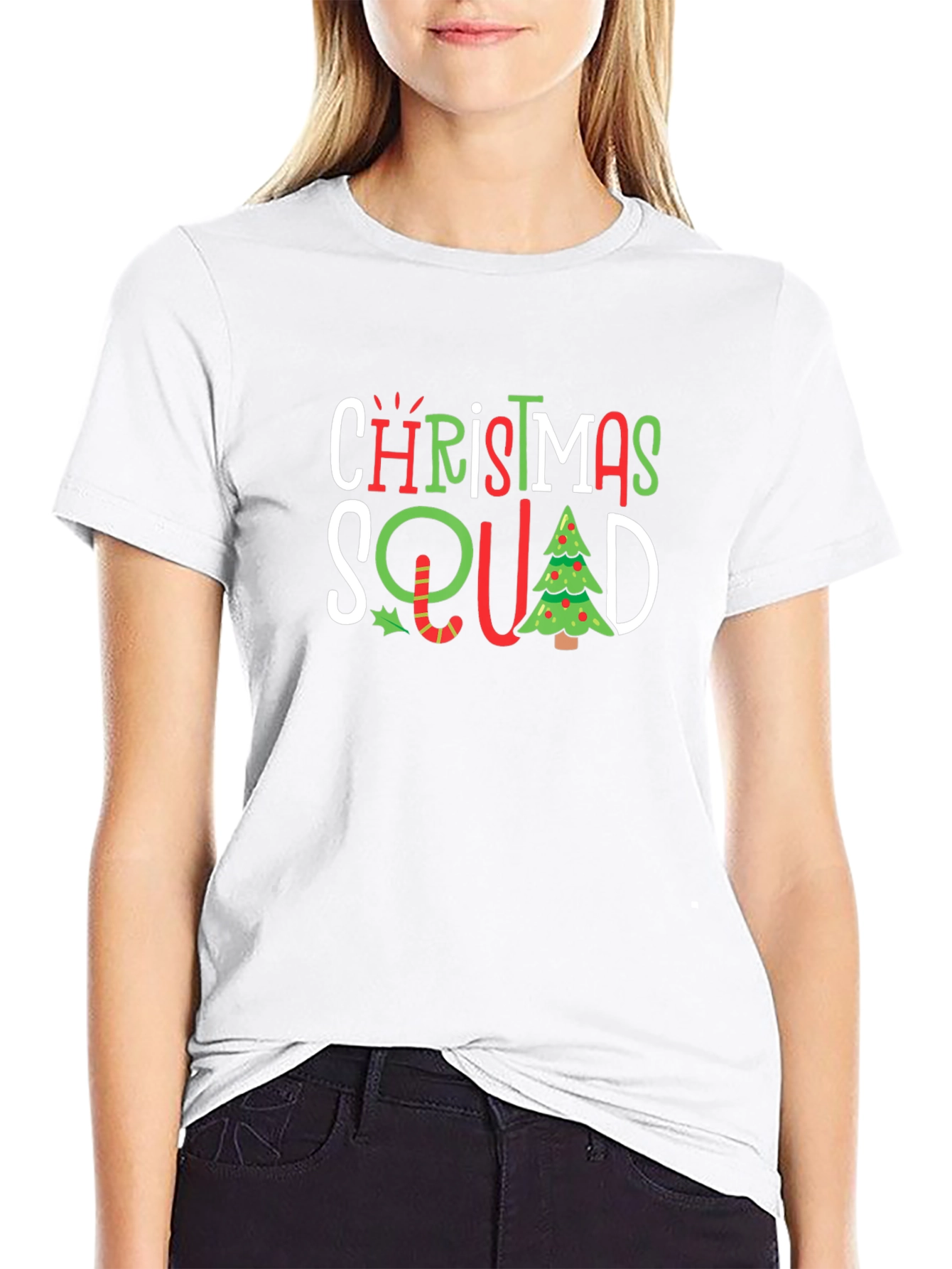 Christmas Squad T-Shirt - Holiday Crew Matching Tee