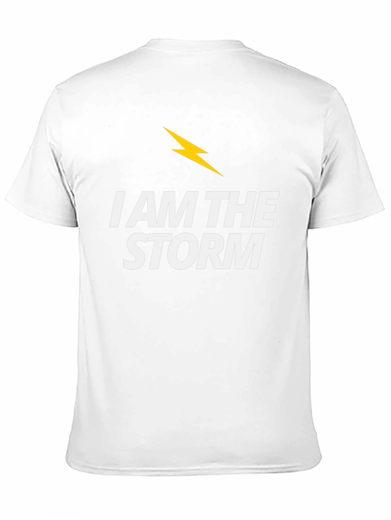 I Am The Storm Black Graphic Tee