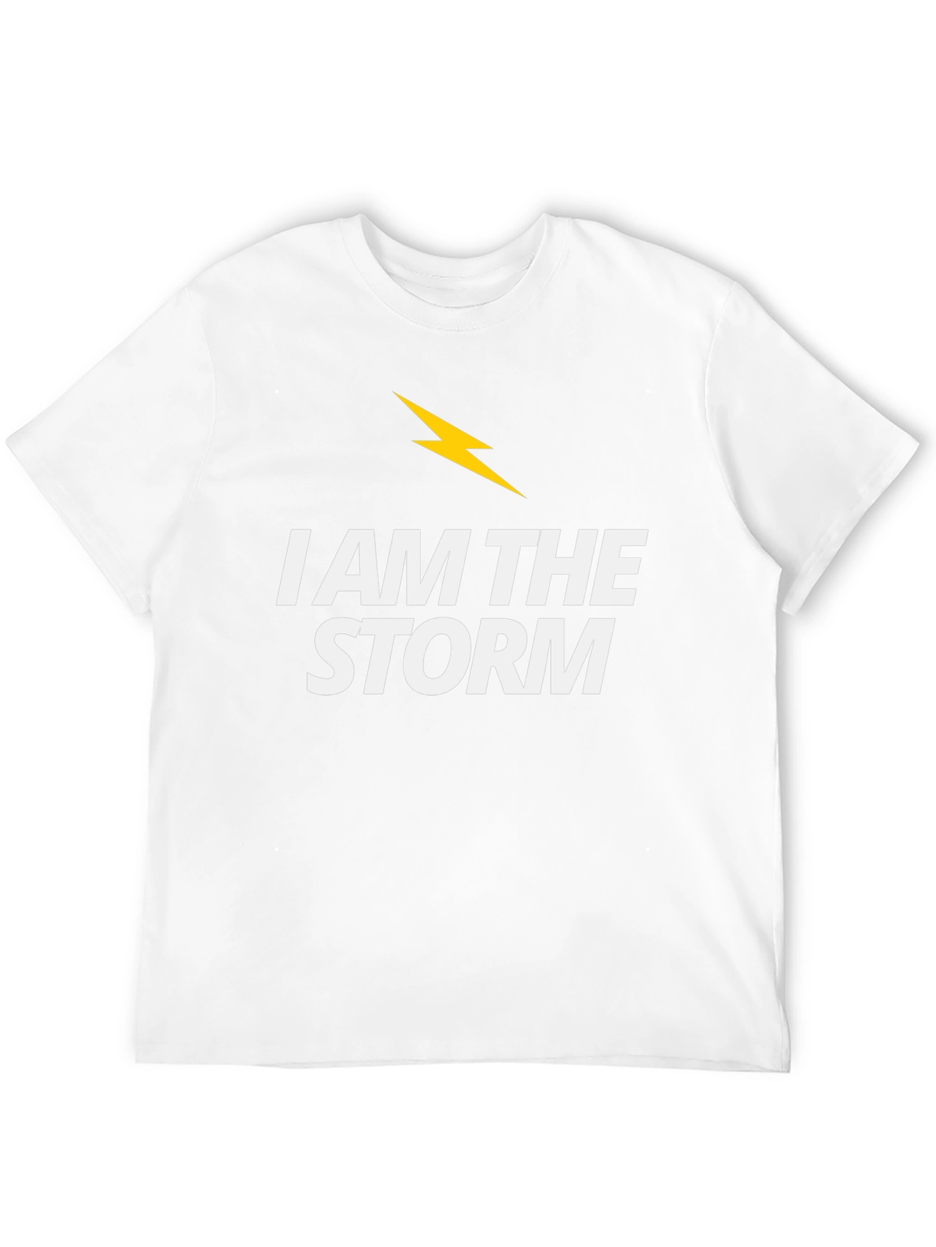 I Am The Storm Black Graphic Tee