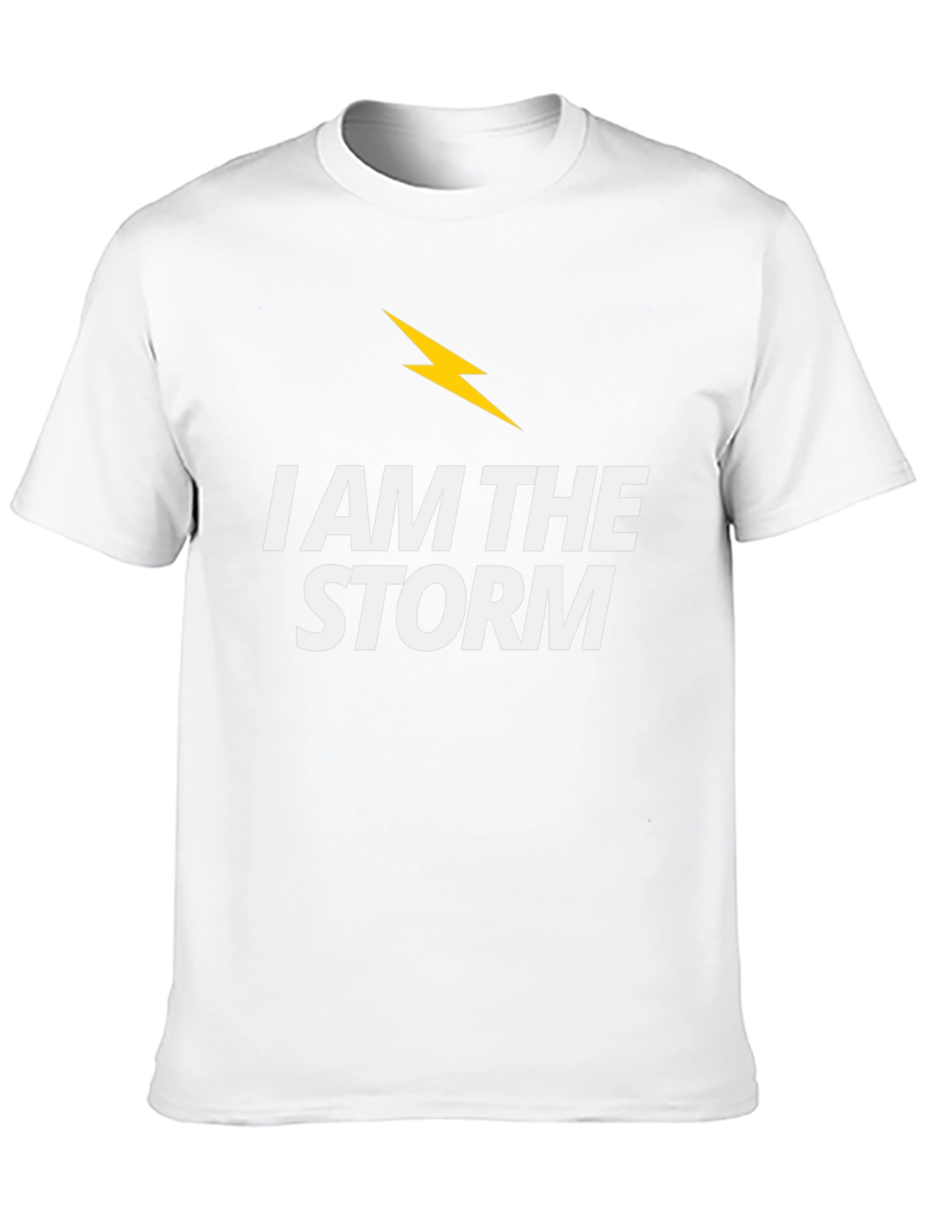 I Am The Storm Black Graphic Tee