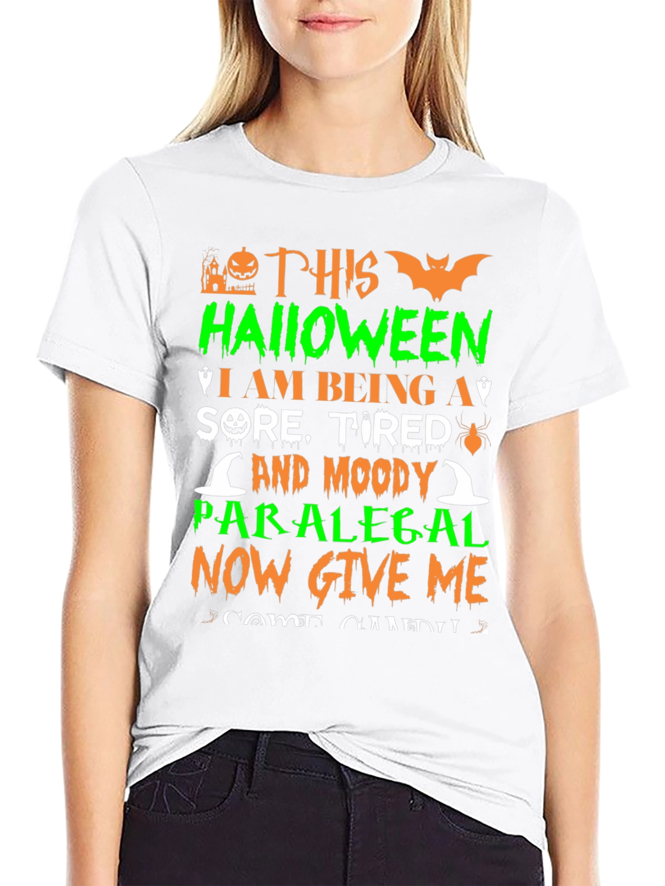 Halloween Paralegal T-Shirt