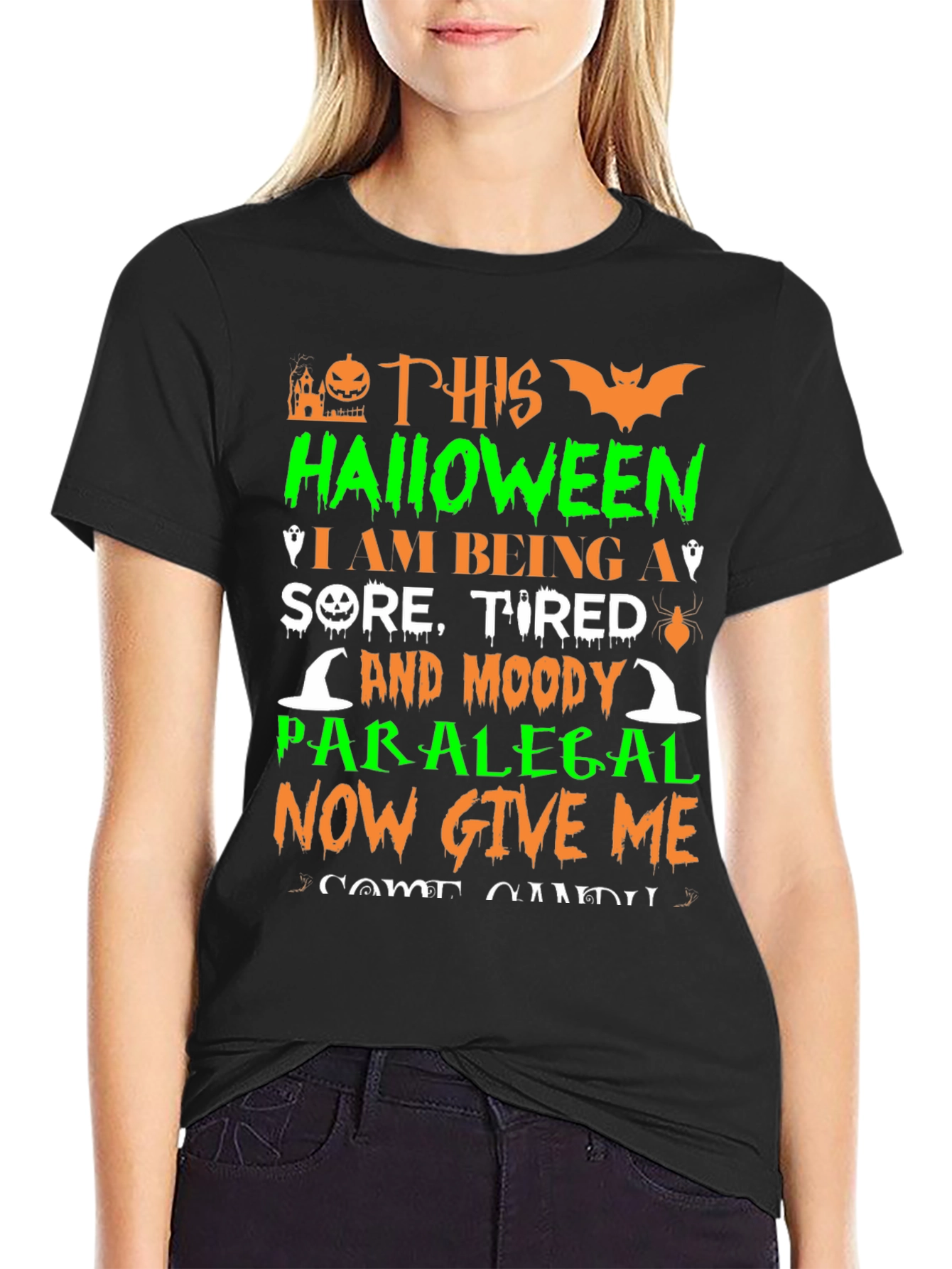 Halloween Paralegal T-Shirt