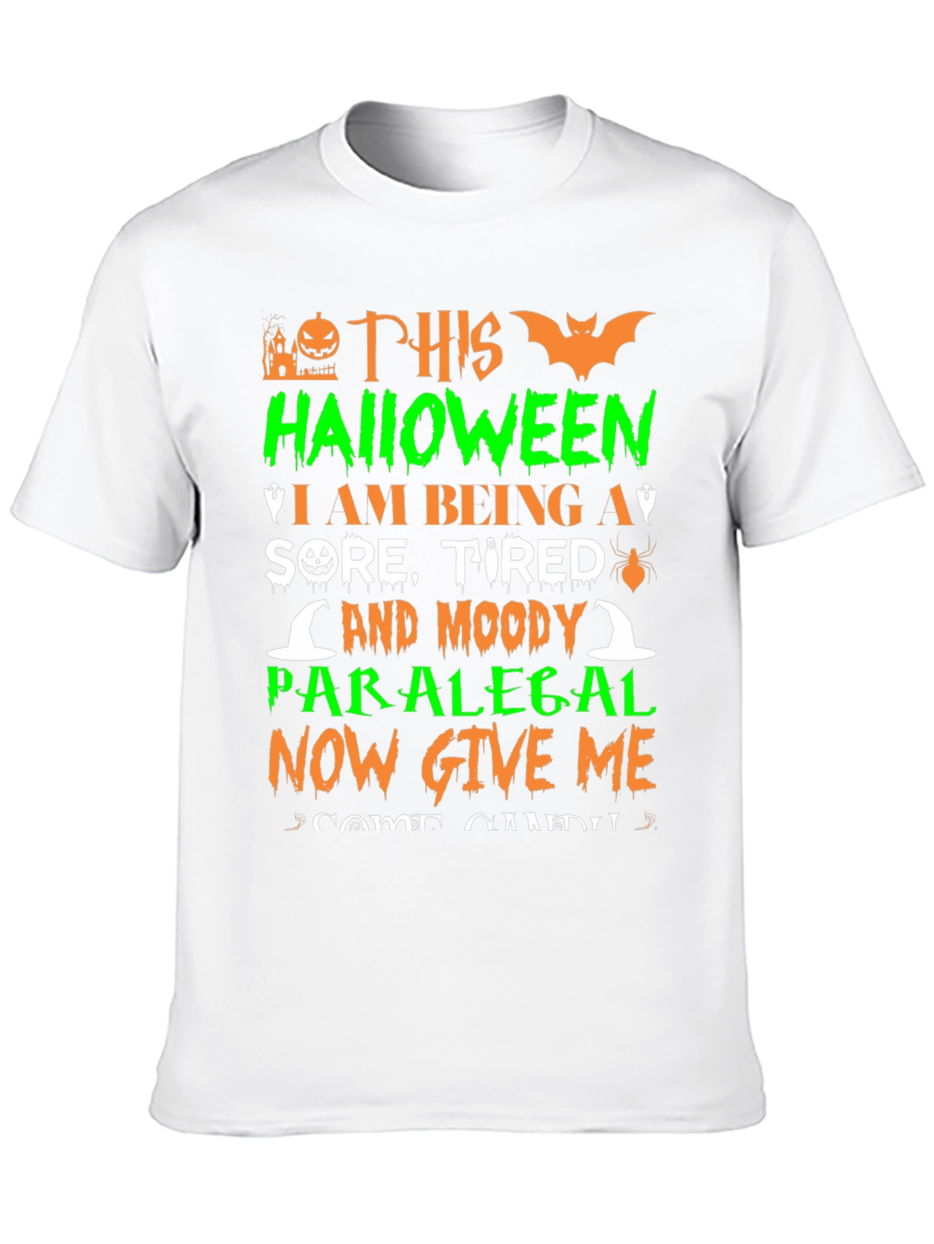 Halloween Paralegal T-Shirt