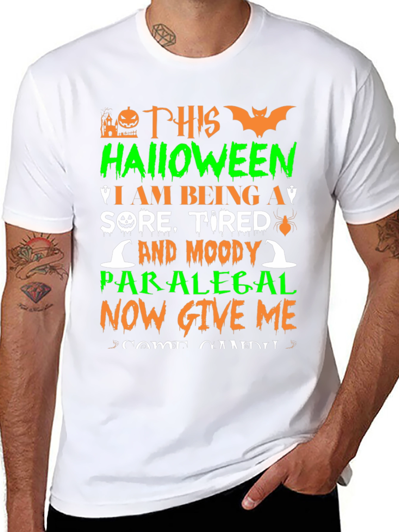 Halloween Paralegal T-Shirt