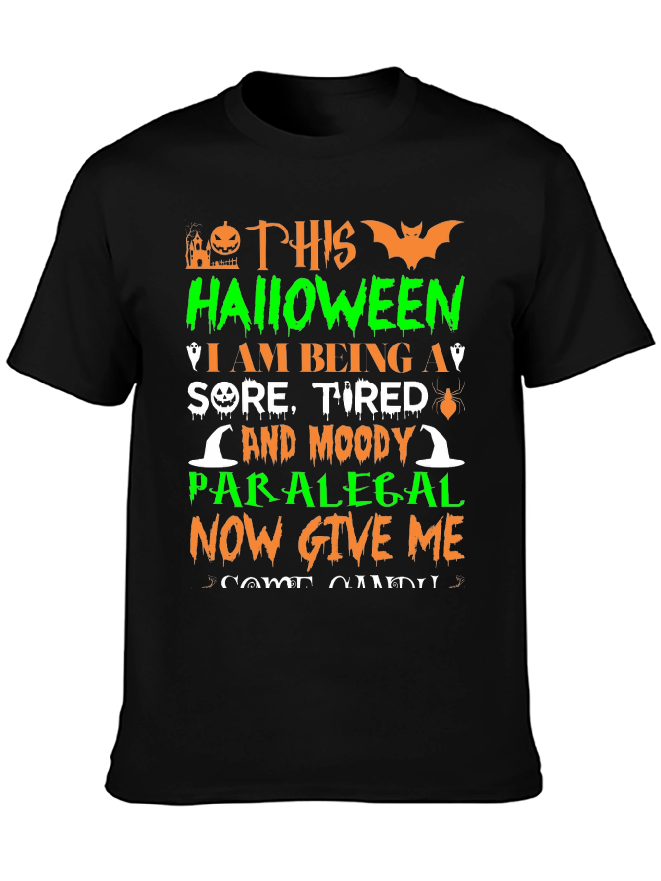 Halloween Paralegal T-Shirt