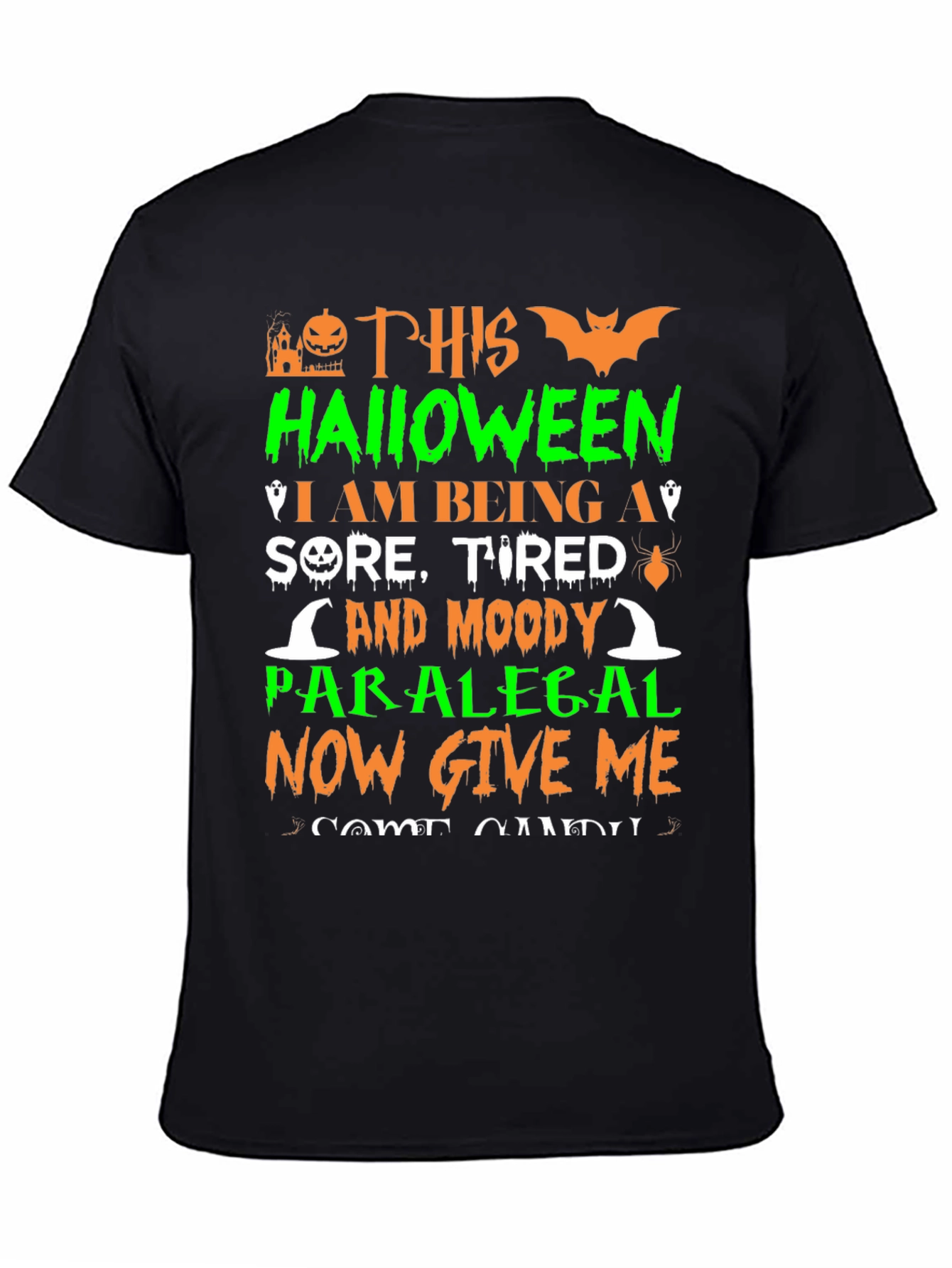 Halloween Paralegal T-Shirt