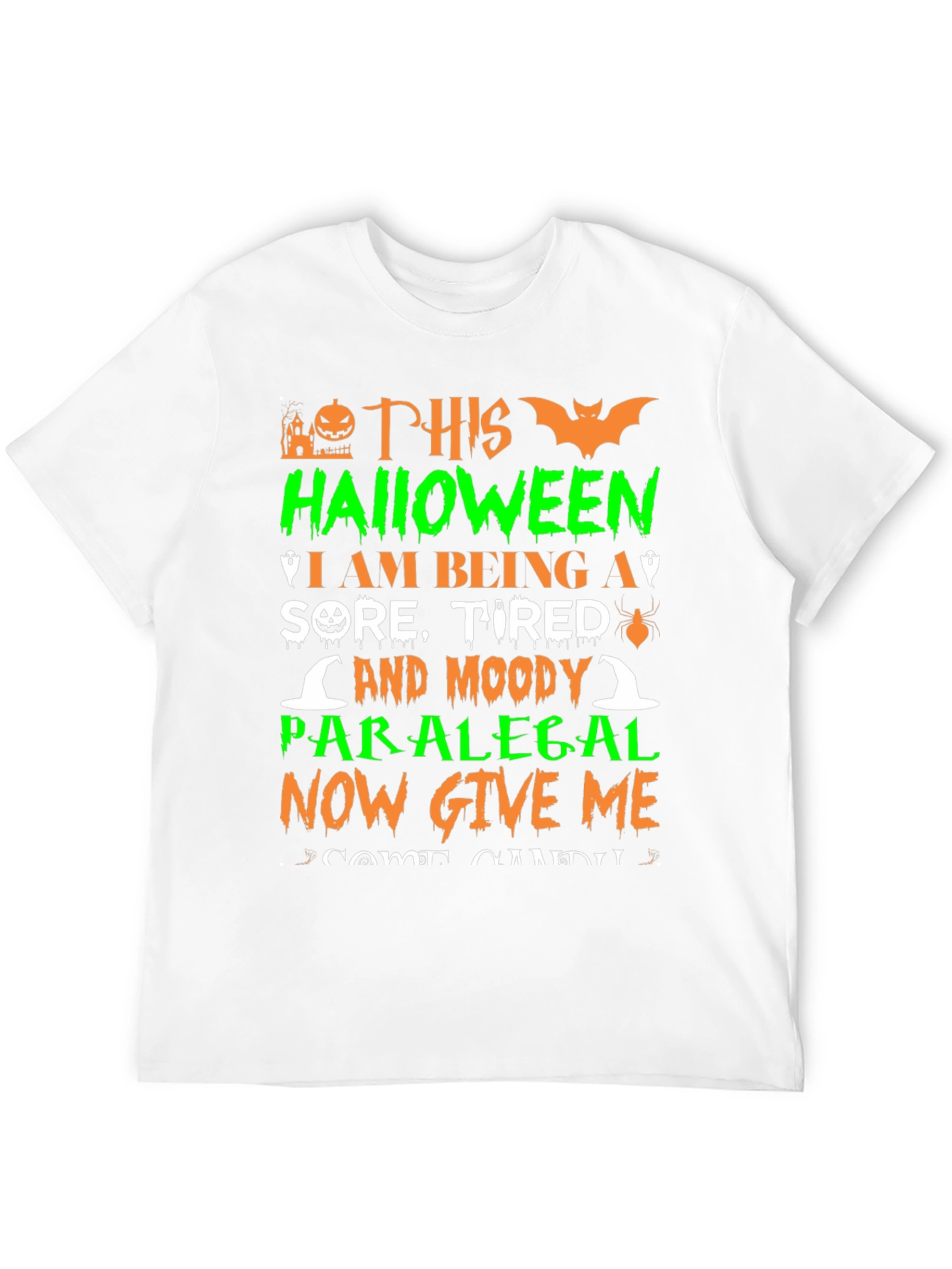 Halloween Paralegal T-Shirt