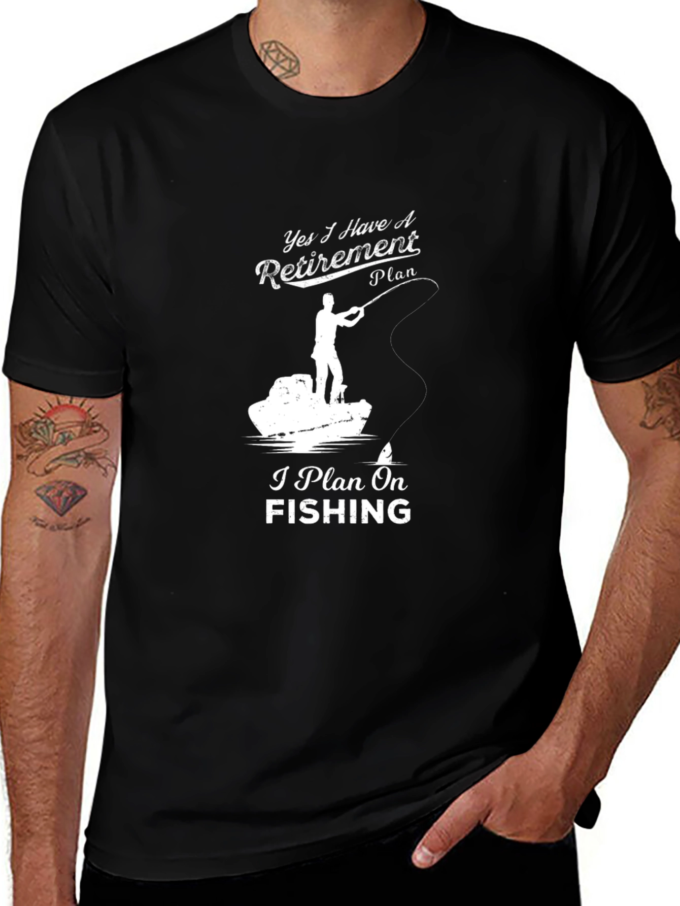 Fishing Retirement Plan T-Shirt