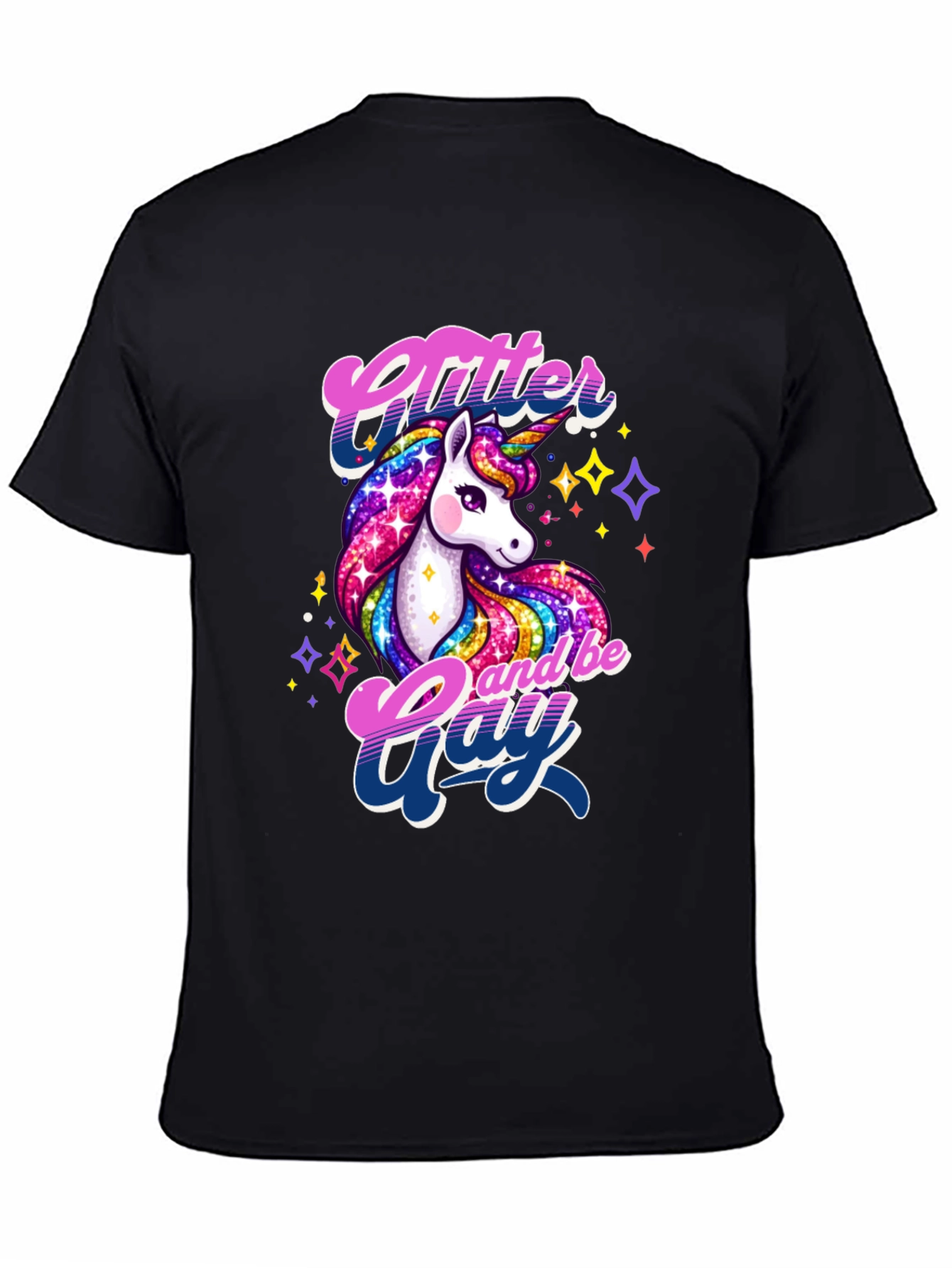 Glitter & Gay Unicorn Graphic Tee
