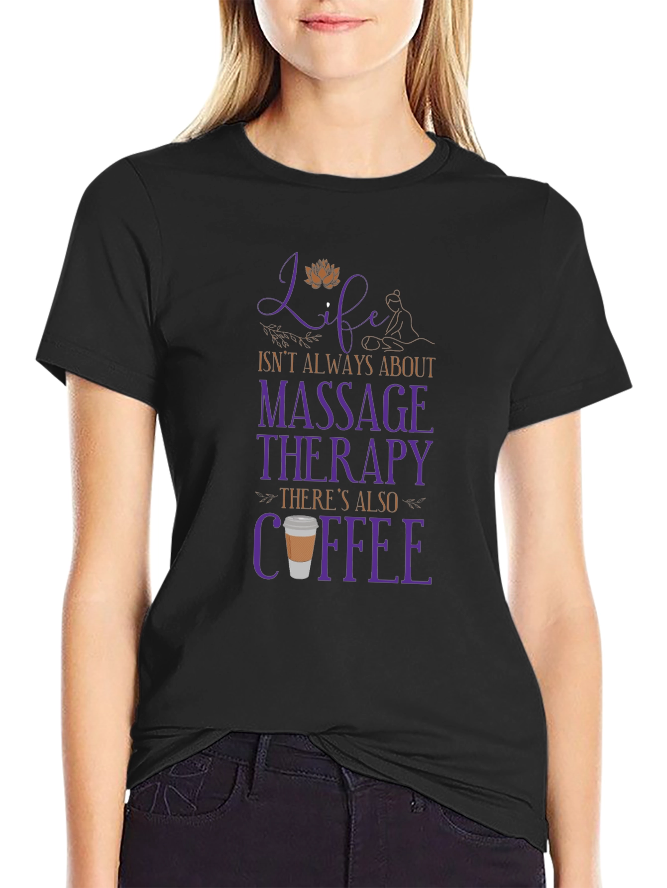 Massage Therapy & Coffee T-Shirt