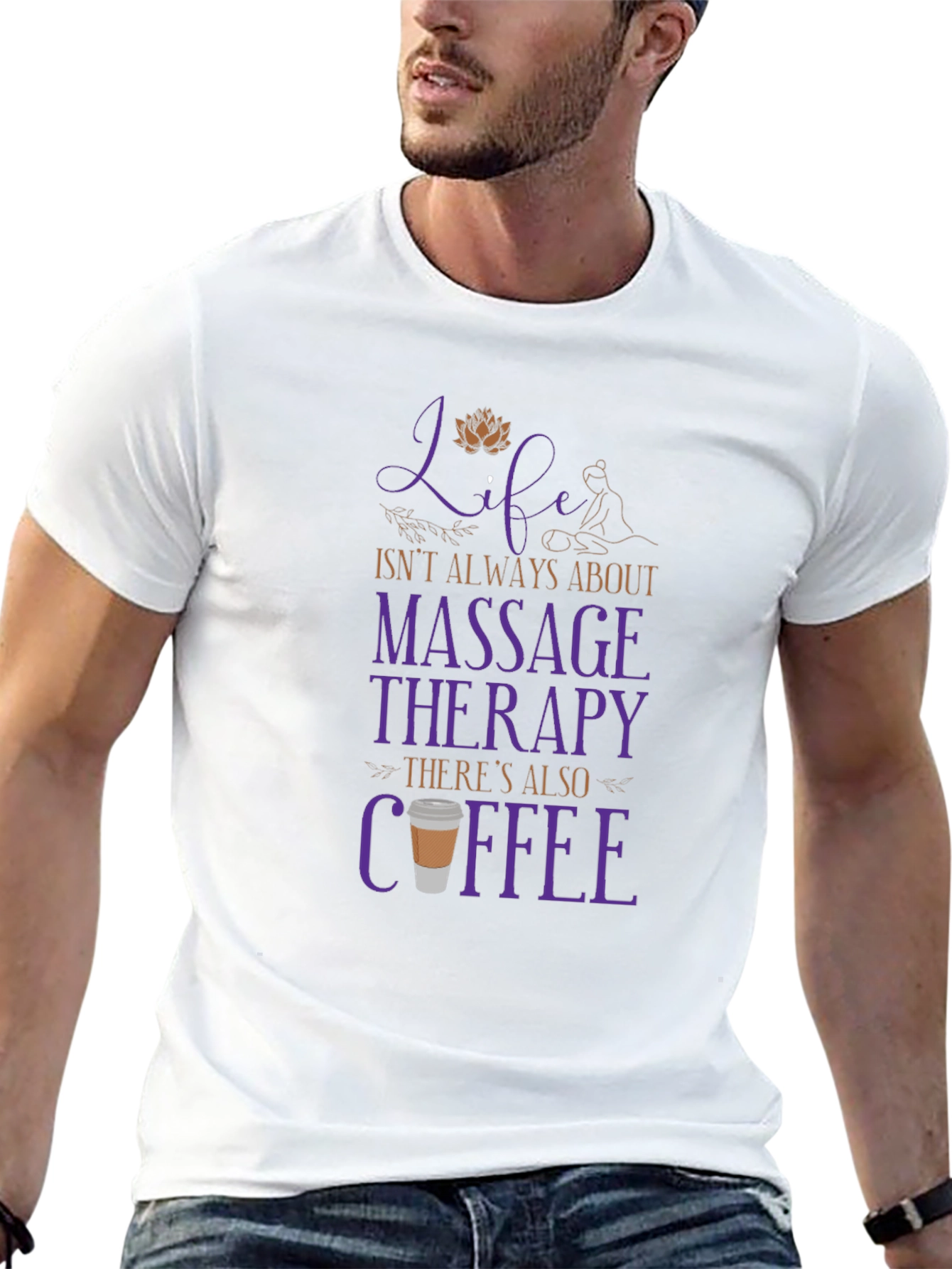 Massage Therapy & Coffee T-Shirt
