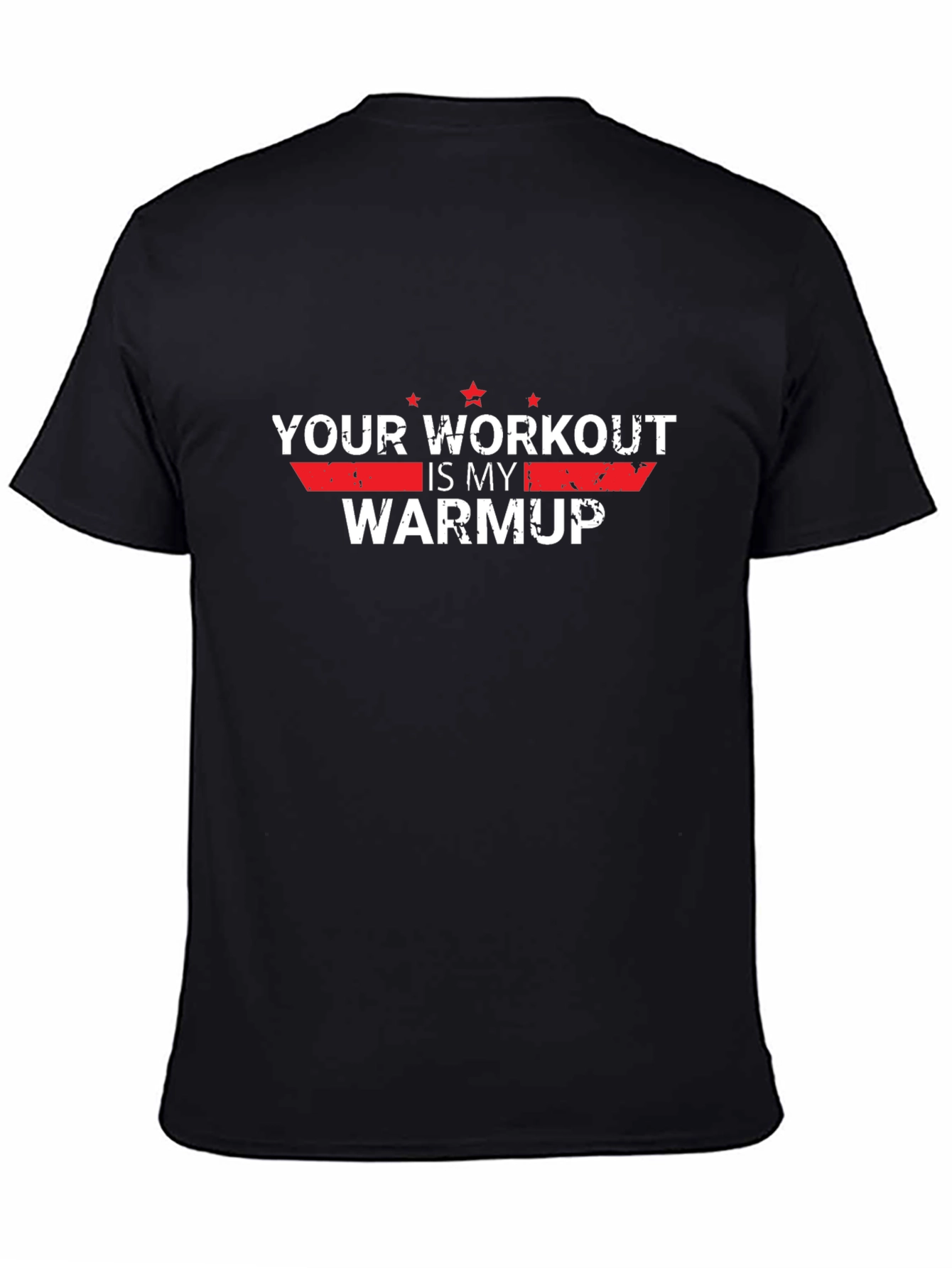 Workout Warmup Graphic T-Shirt - Gym Fitness Apparel