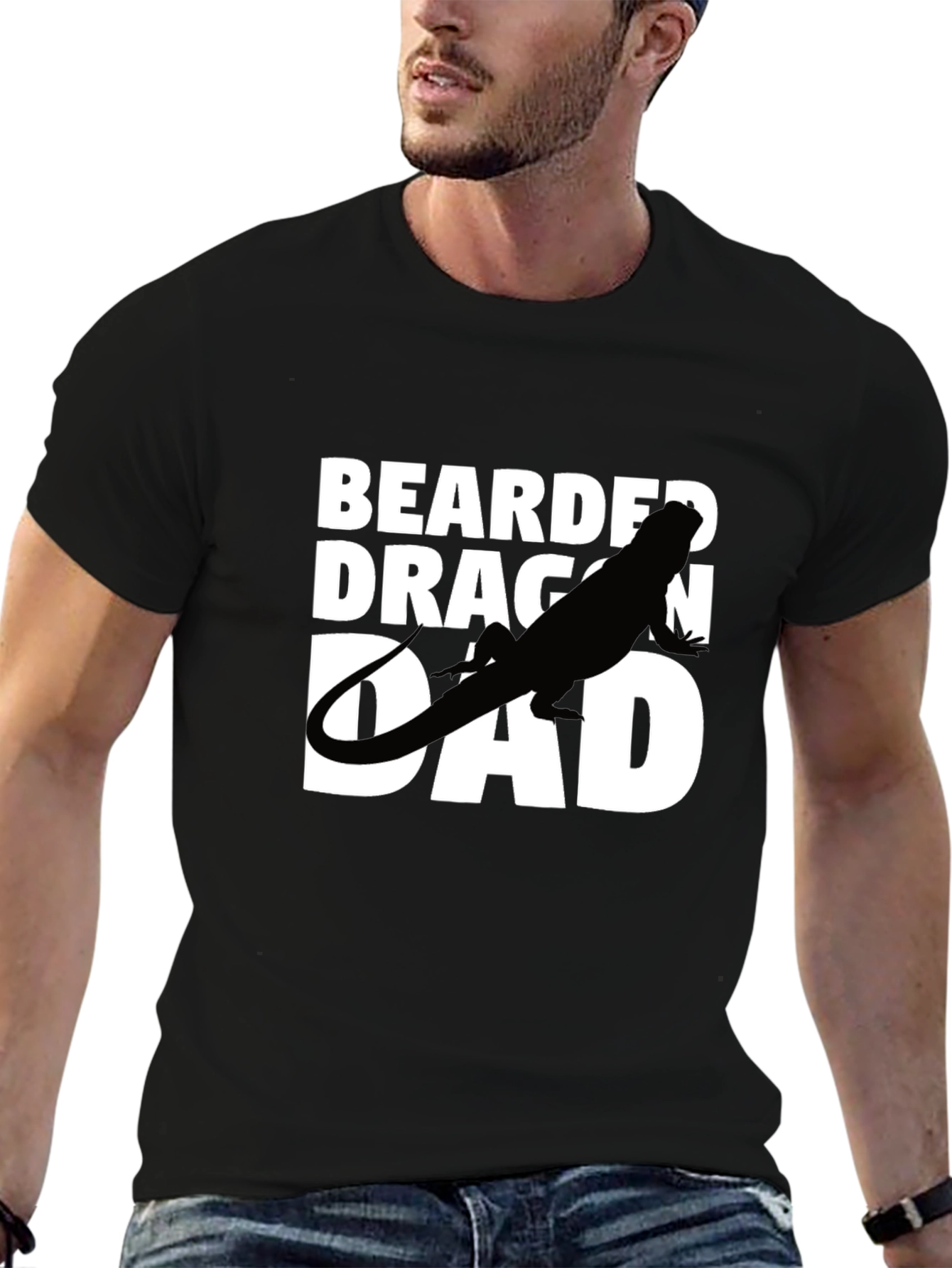 Bearded Dragon Dad Graphic Tee