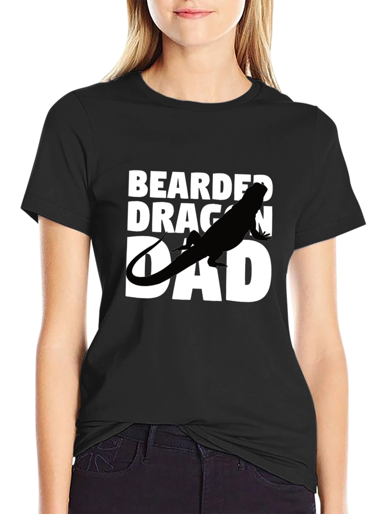 Bearded Dragon Dad Graphic Tee