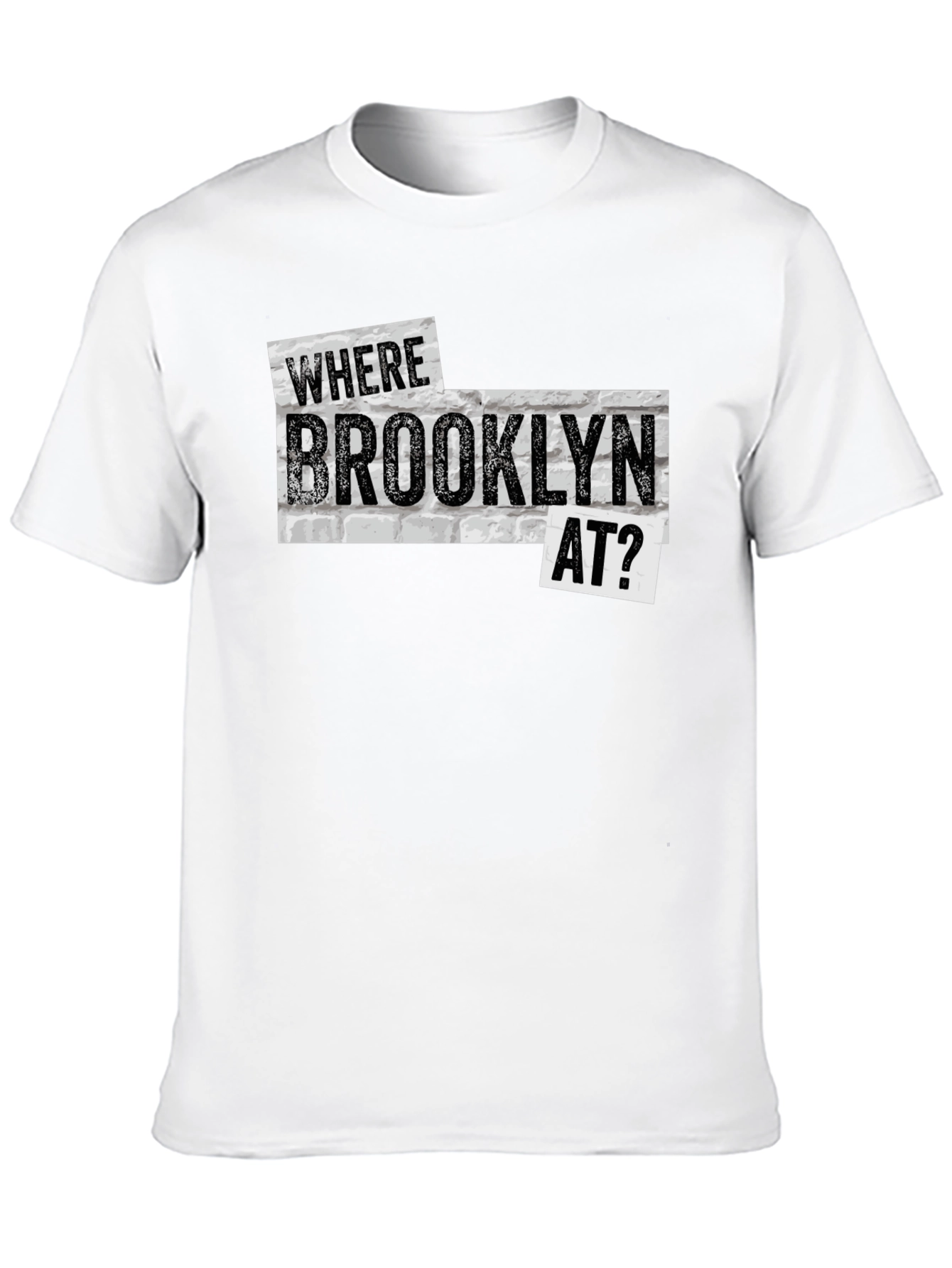 Where Brooklyn At? Graphic Tee - Trendy Urban Style