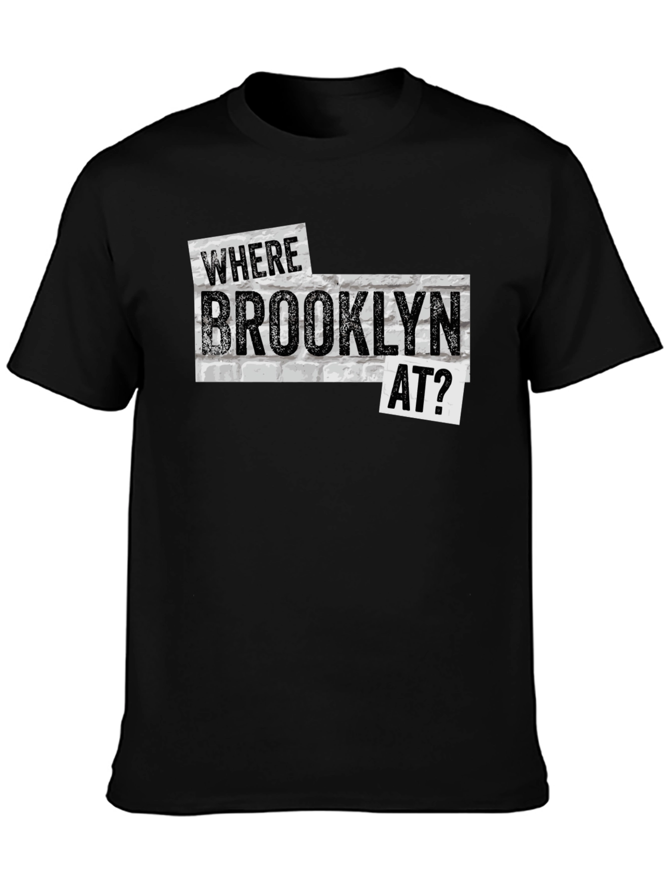 Where Brooklyn At? Graphic Tee - Trendy Urban Style