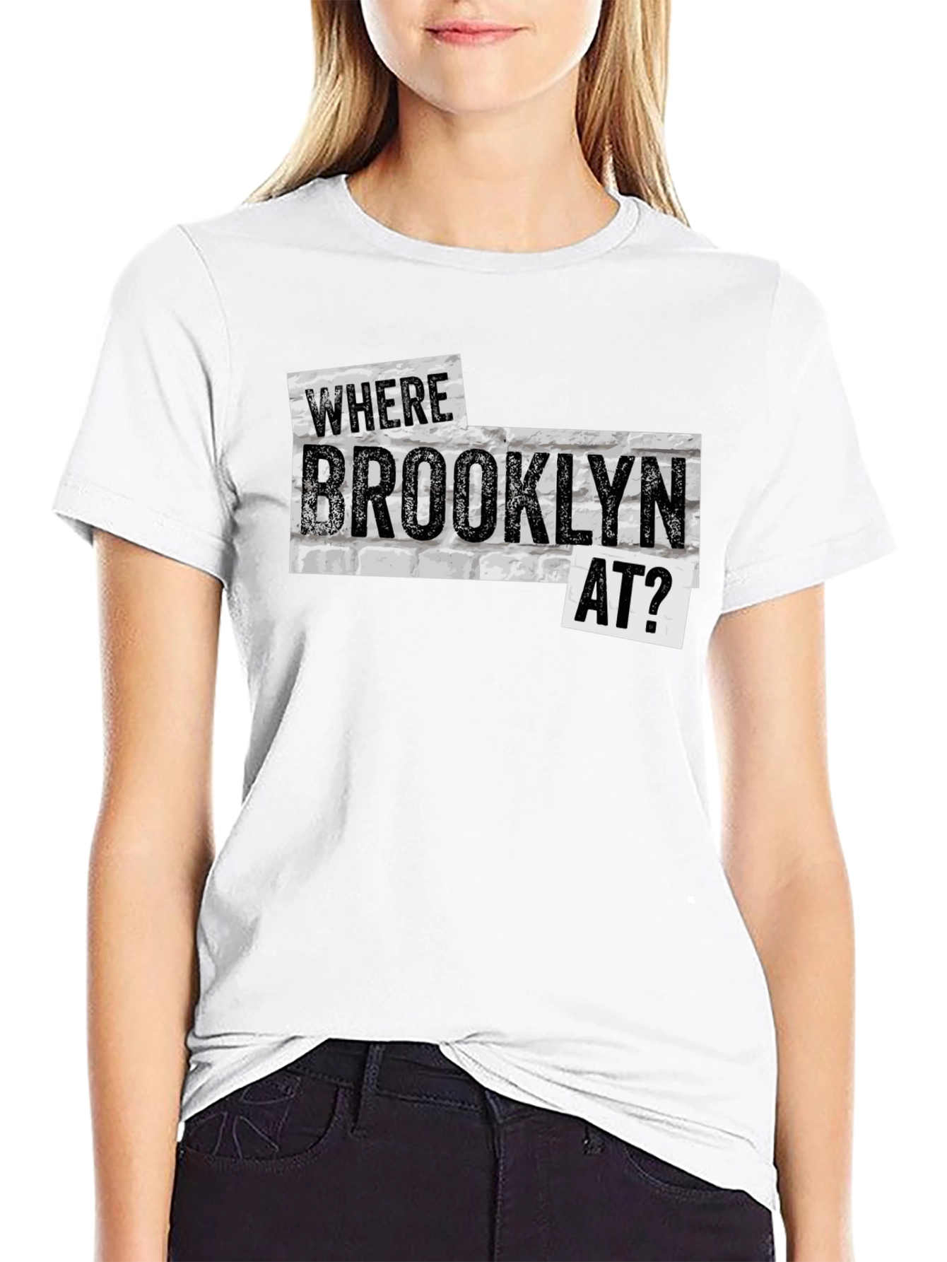 Where Brooklyn At? Graphic Tee - Trendy Urban Style