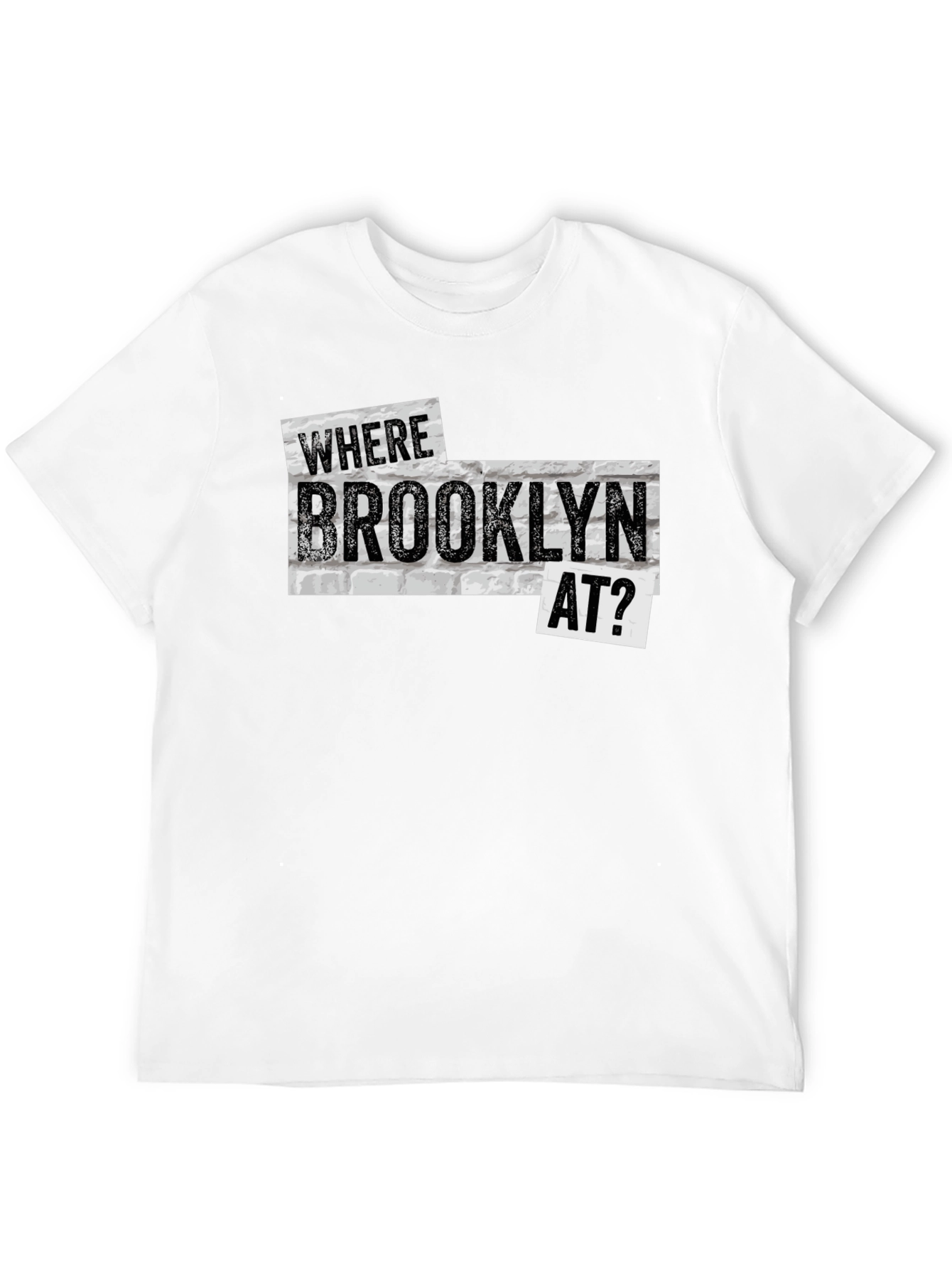 Where Brooklyn At? Graphic Tee - Trendy Urban Style