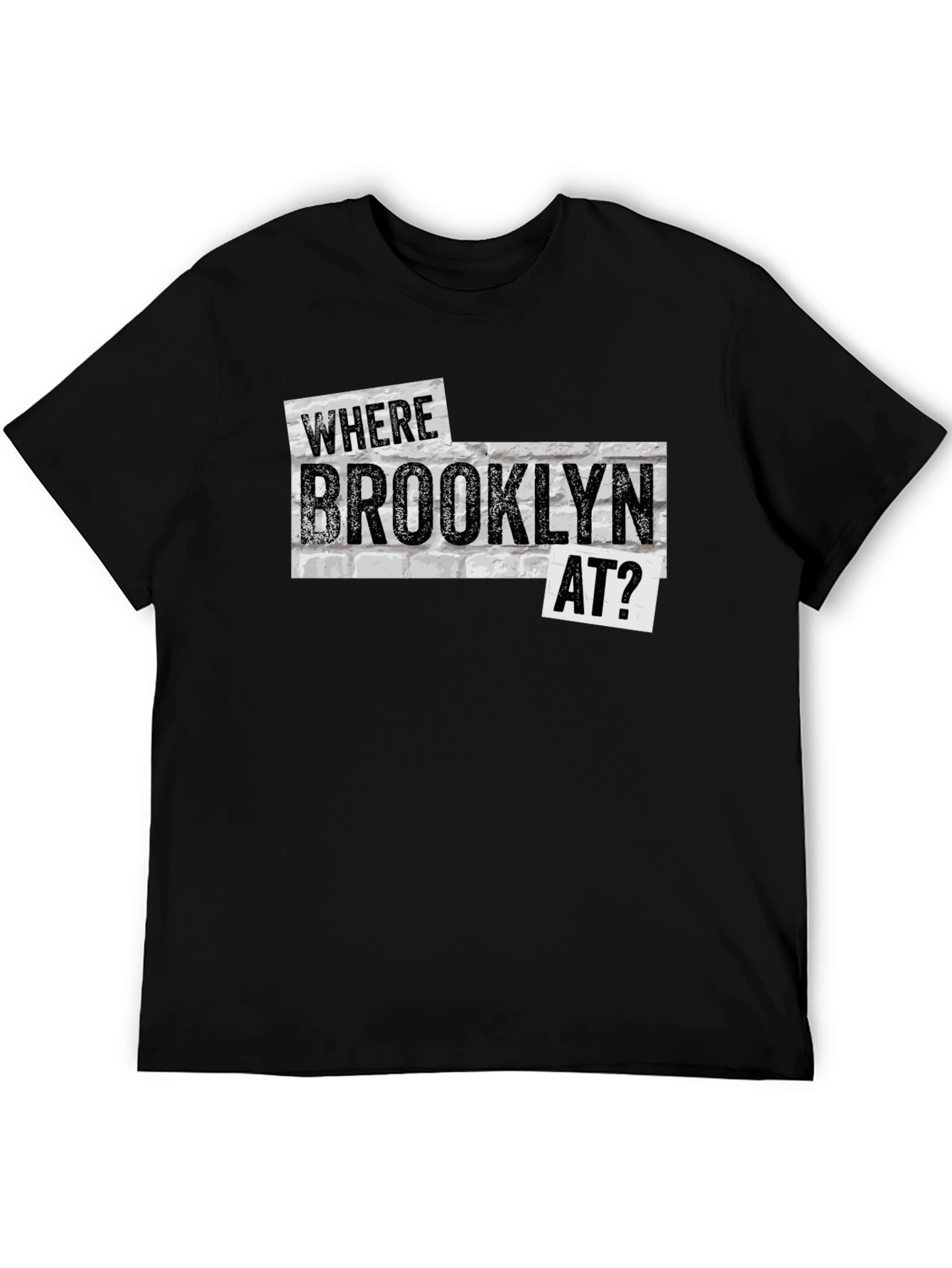 Where Brooklyn At? Graphic Tee - Trendy Urban Style