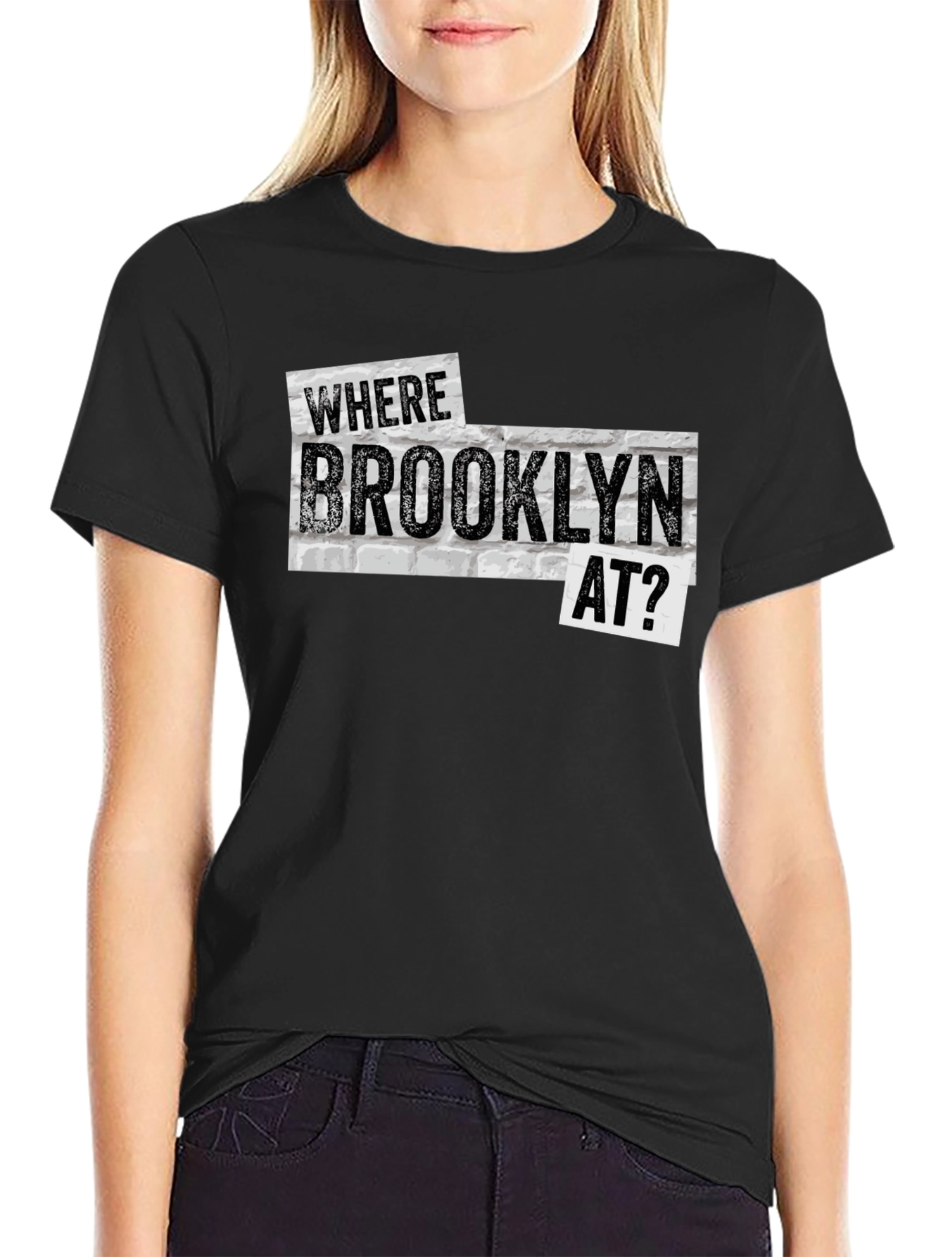 Where Brooklyn At? Graphic Tee - Trendy Urban Style