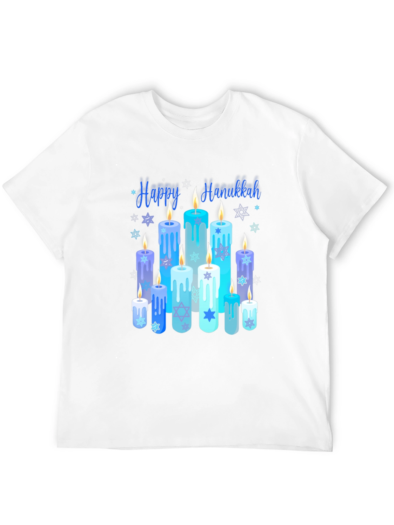 Happy Hanukkah Candles T-Shirt