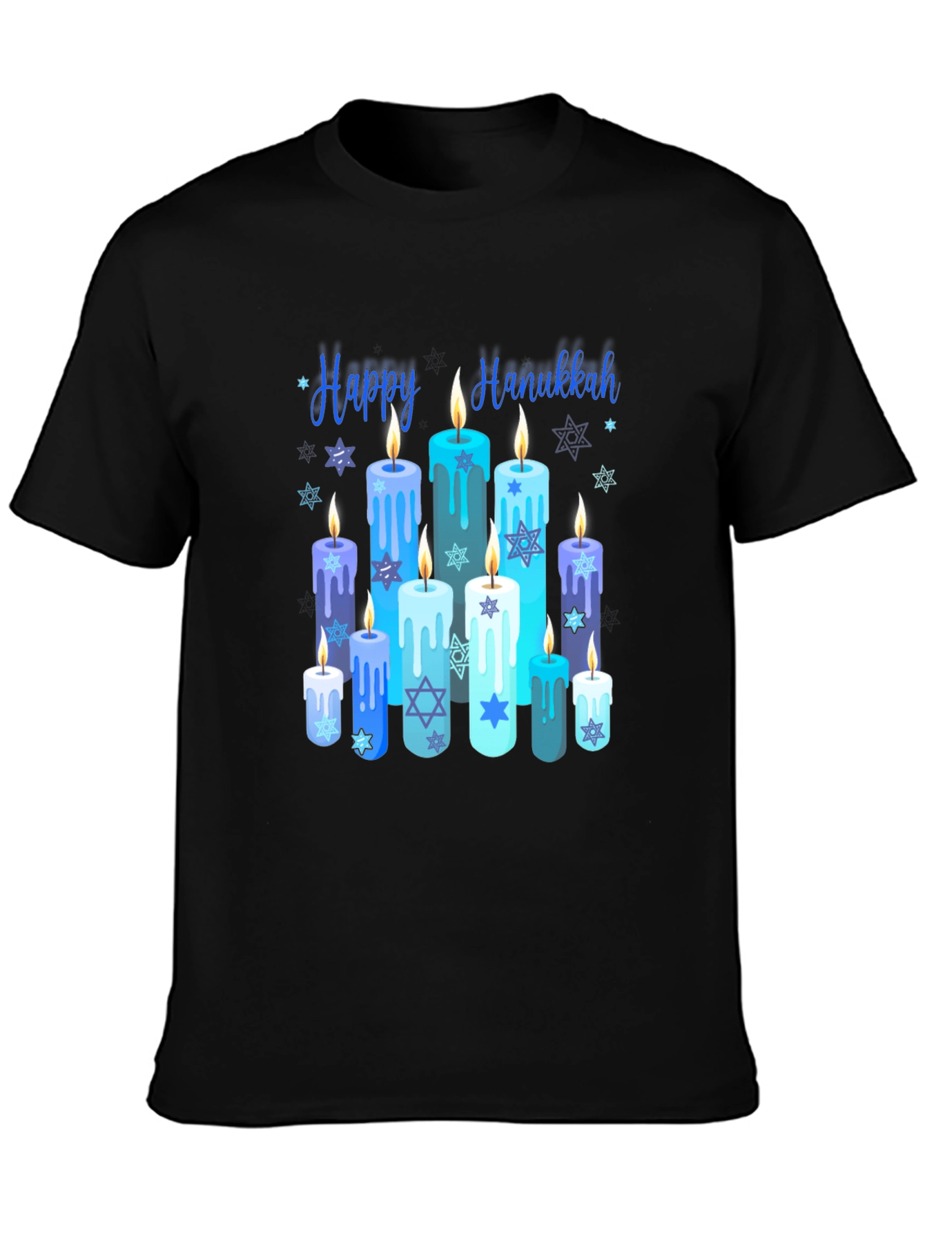 Happy Hanukkah Candles T-Shirt