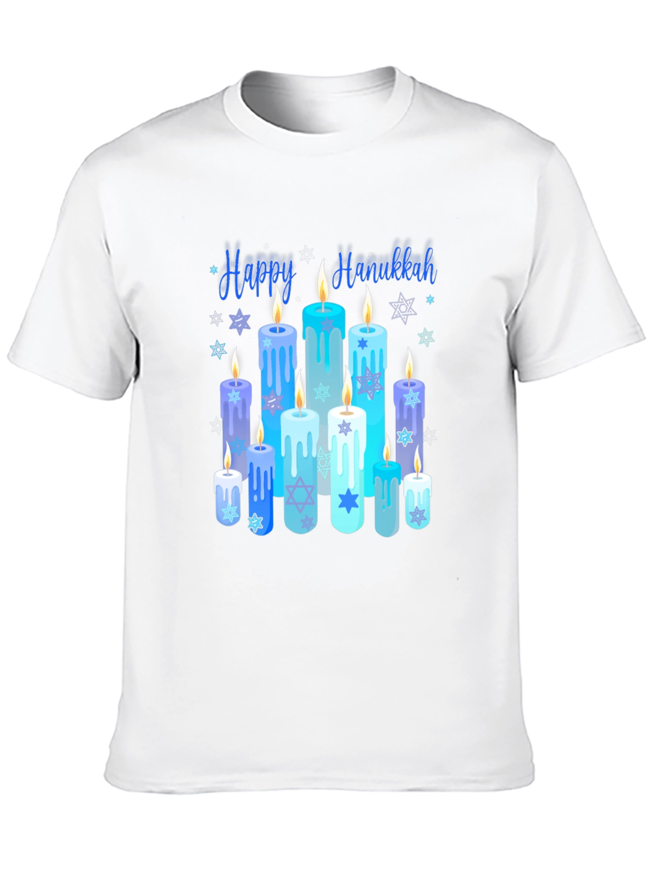 Happy Hanukkah Candles T-Shirt