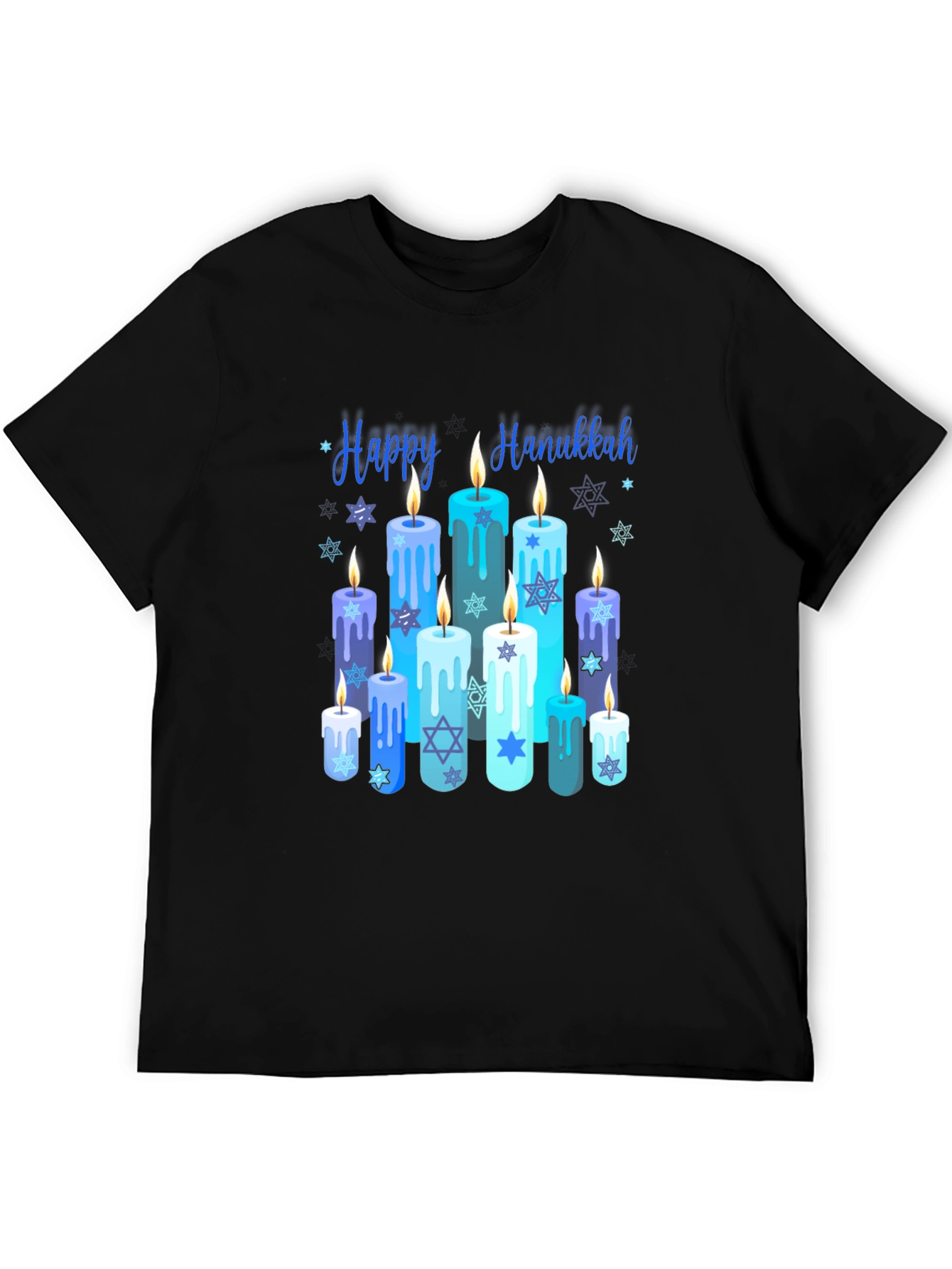 Happy Hanukkah Candles T-Shirt