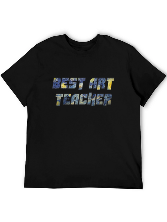 Best Art Teacher Starry Night Graphic Tee