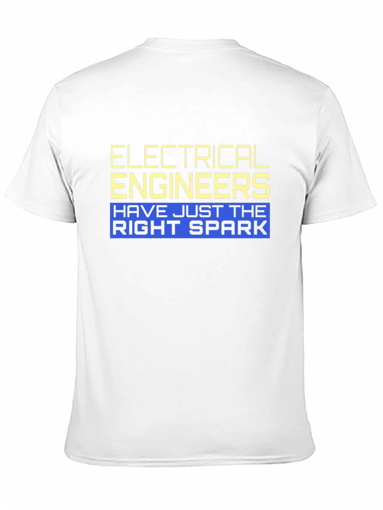 Electrical Engineers Right Spark Black T-Shirt