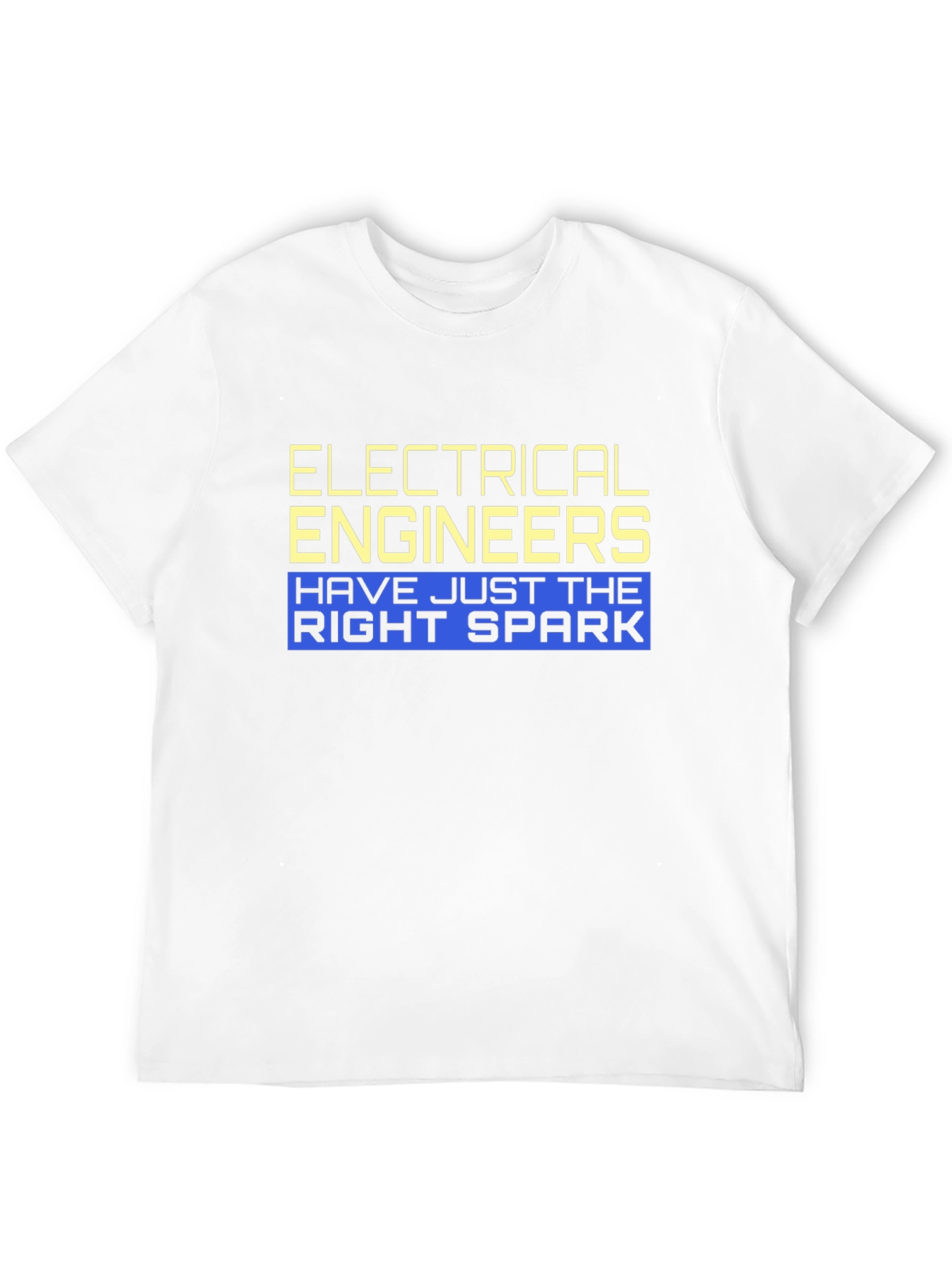 Electrical Engineers Right Spark Black T-Shirt