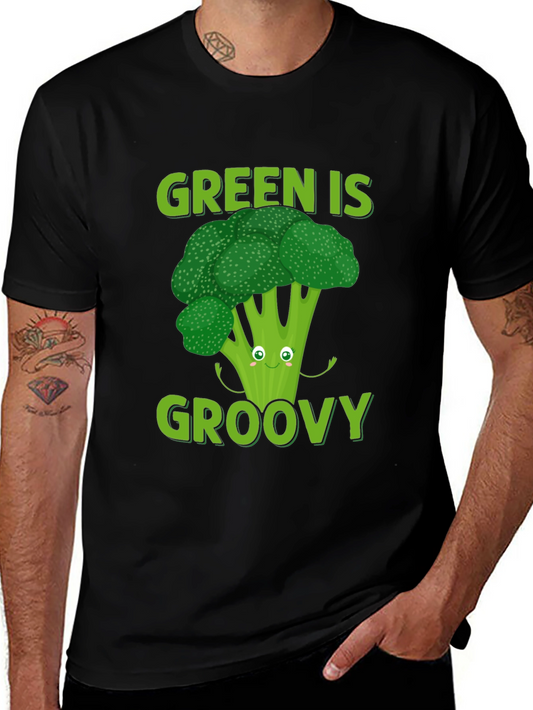 Green is Groovy Broccoli T-Shirt
