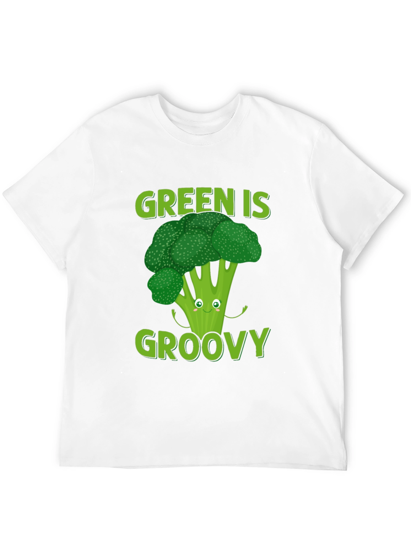 Green is Groovy Broccoli T-Shirt