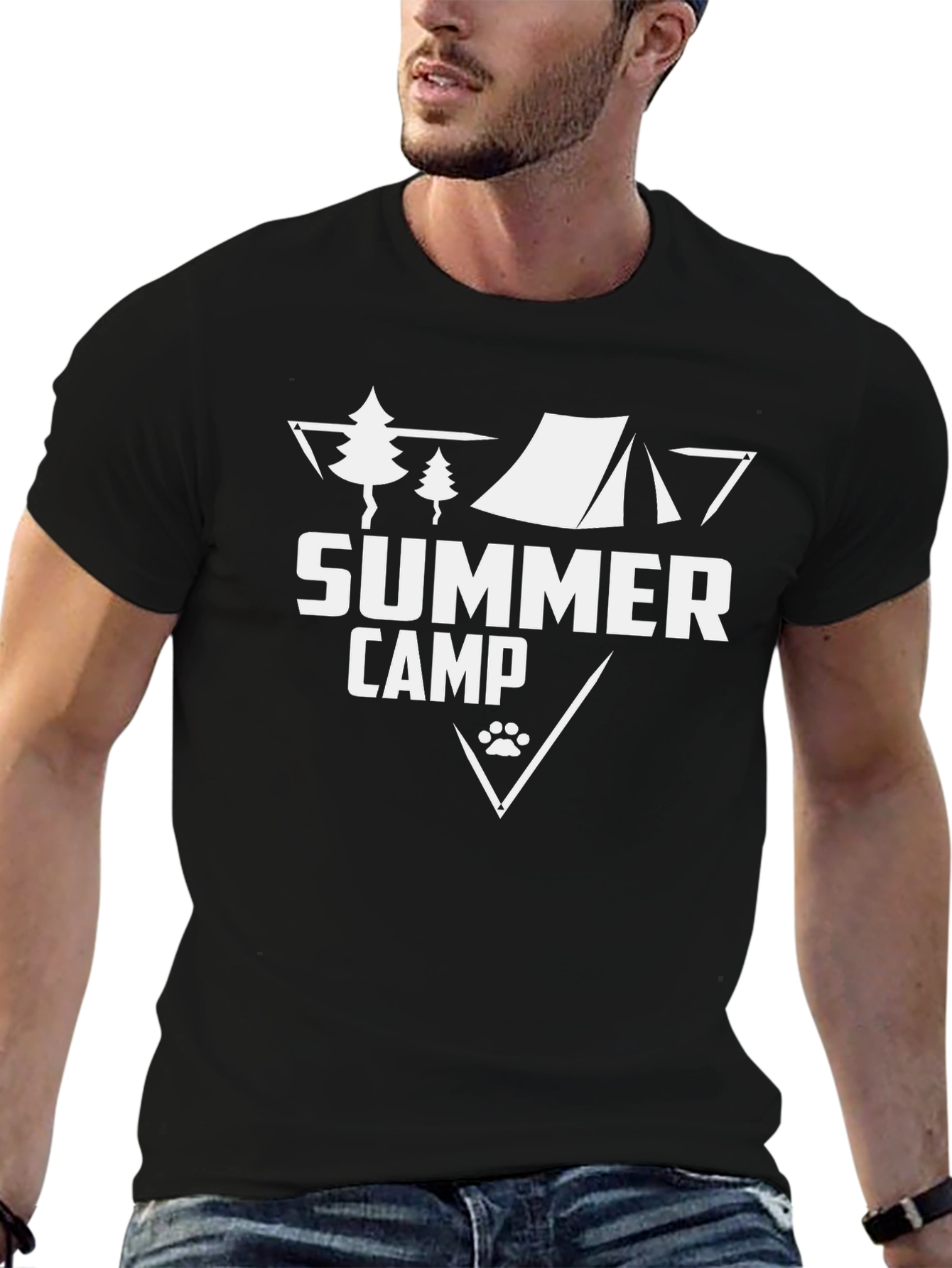 Summer Camp Adventure Graphic Tee