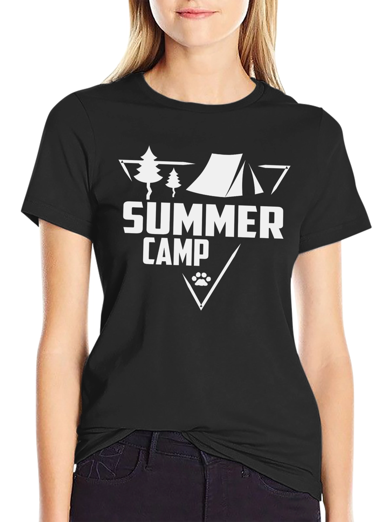 Summer Camp Adventure Graphic Tee