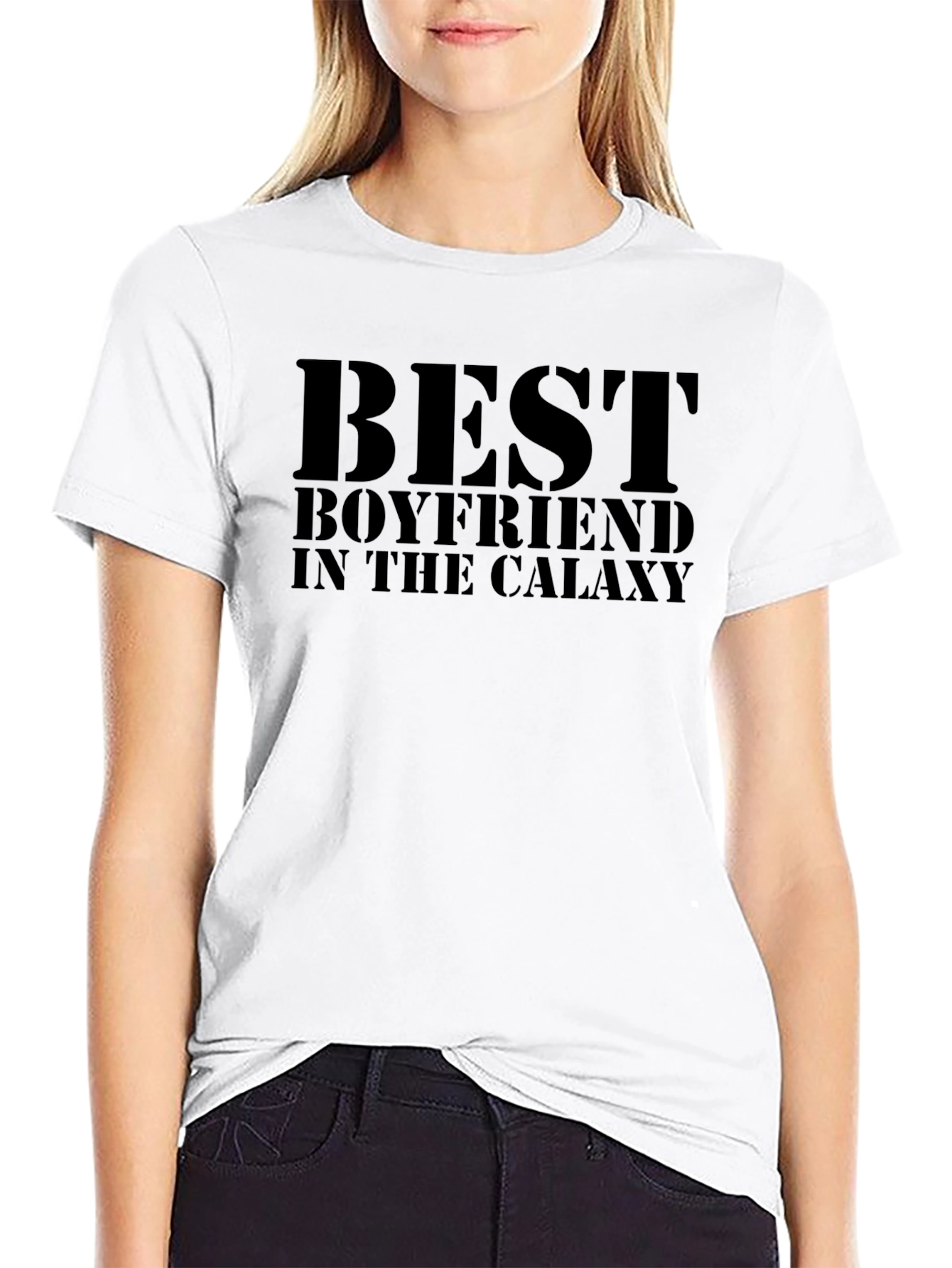 Best Boyfriend in the Galaxy Graphic Tee