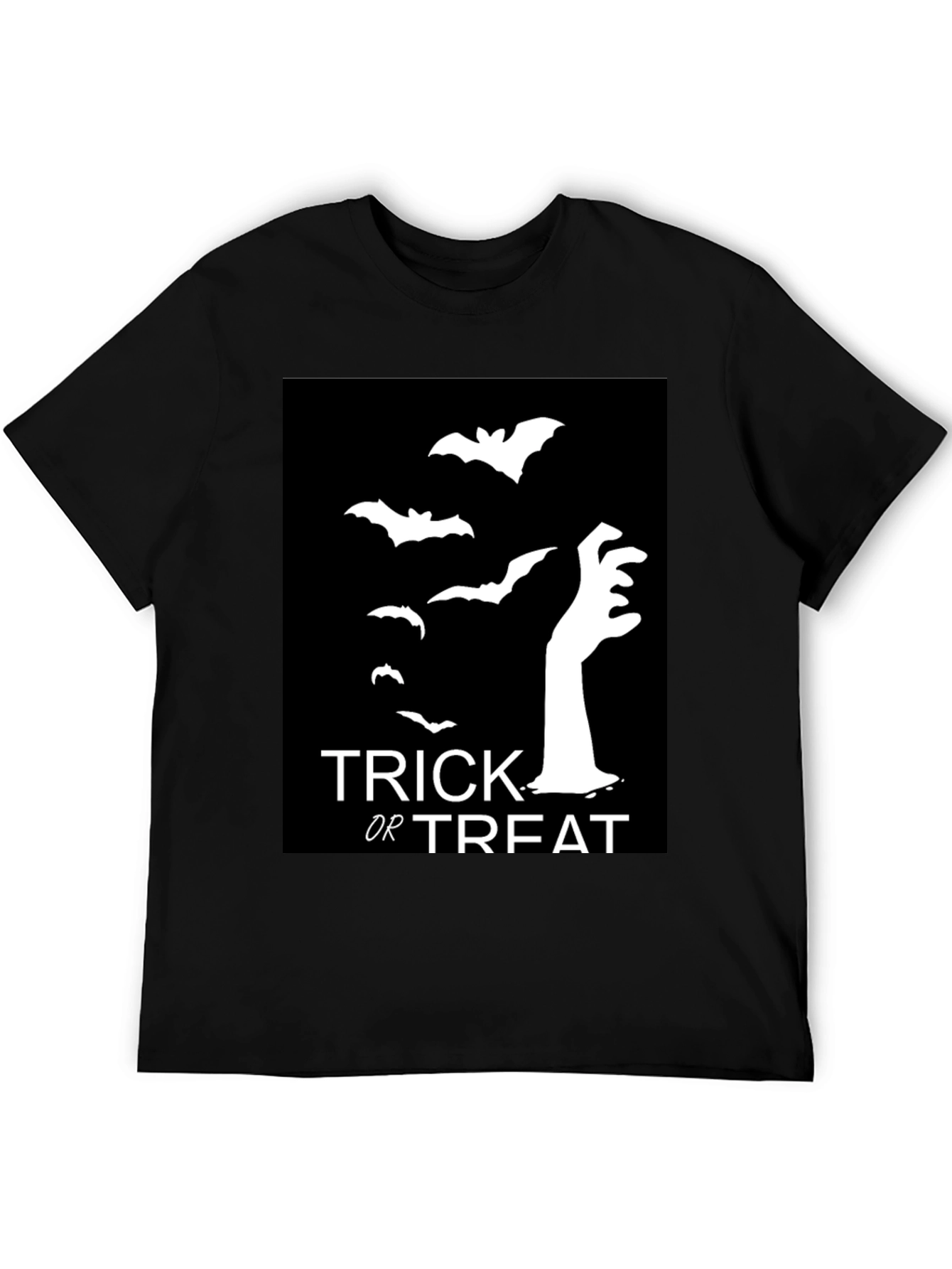 Halloween Trick or Treat Bats Graphic Tee